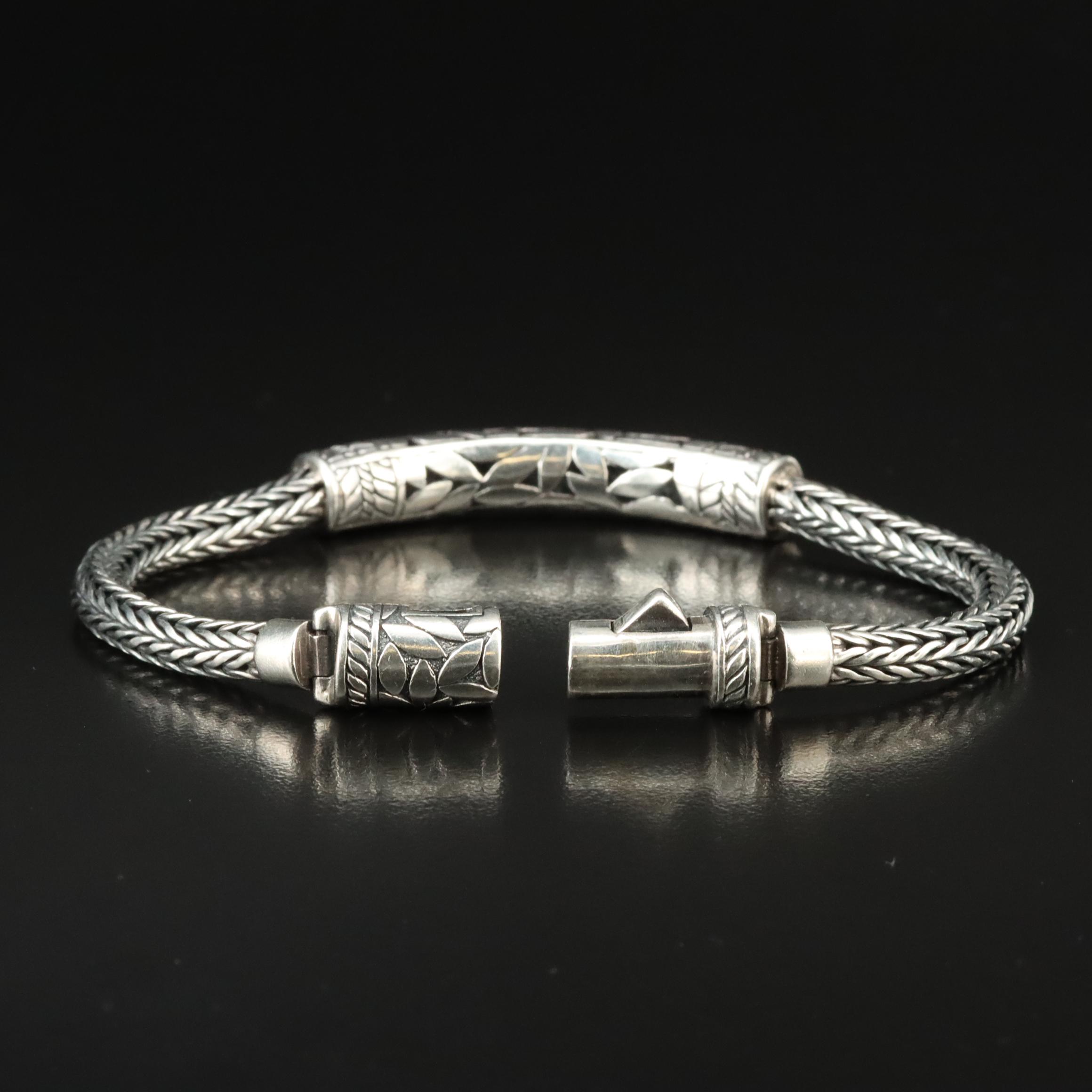 Sterling Bar Bracelet