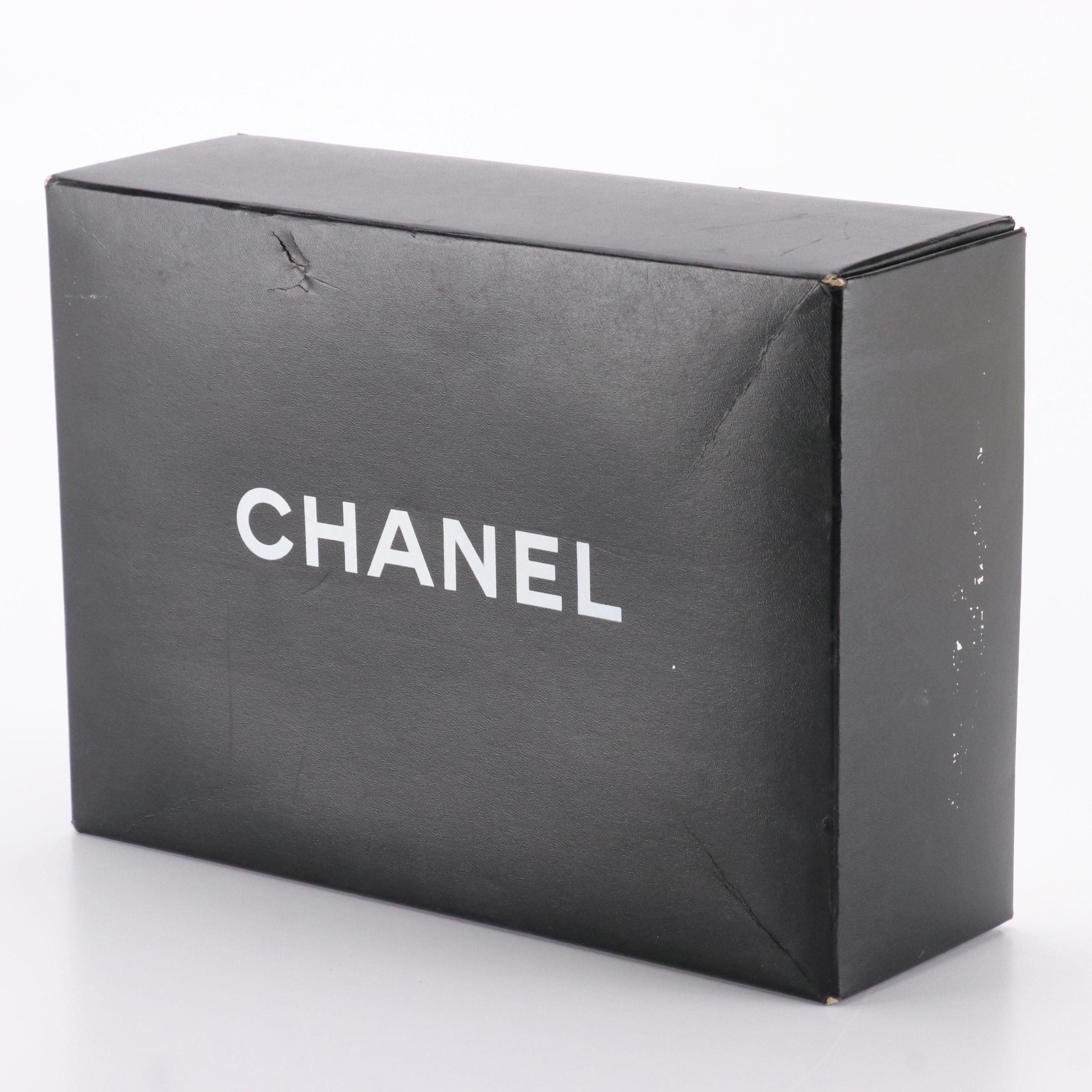 Chanel Classic CC Turnlock Flap Shoulder Bag in Quilted Beige Leather with Box