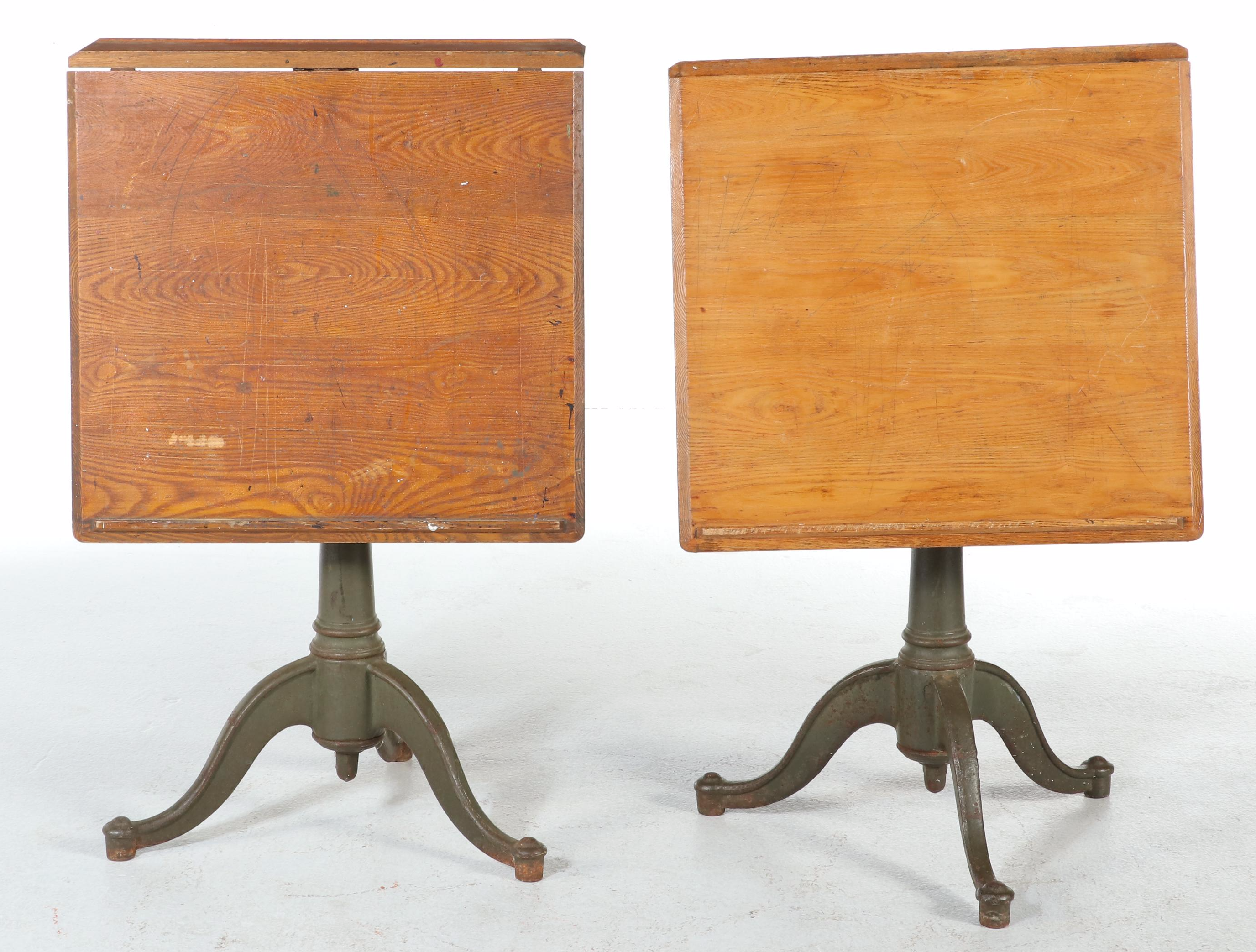 Worcester Polytechnic Institute Depauw University Oak Top Drafting Tables