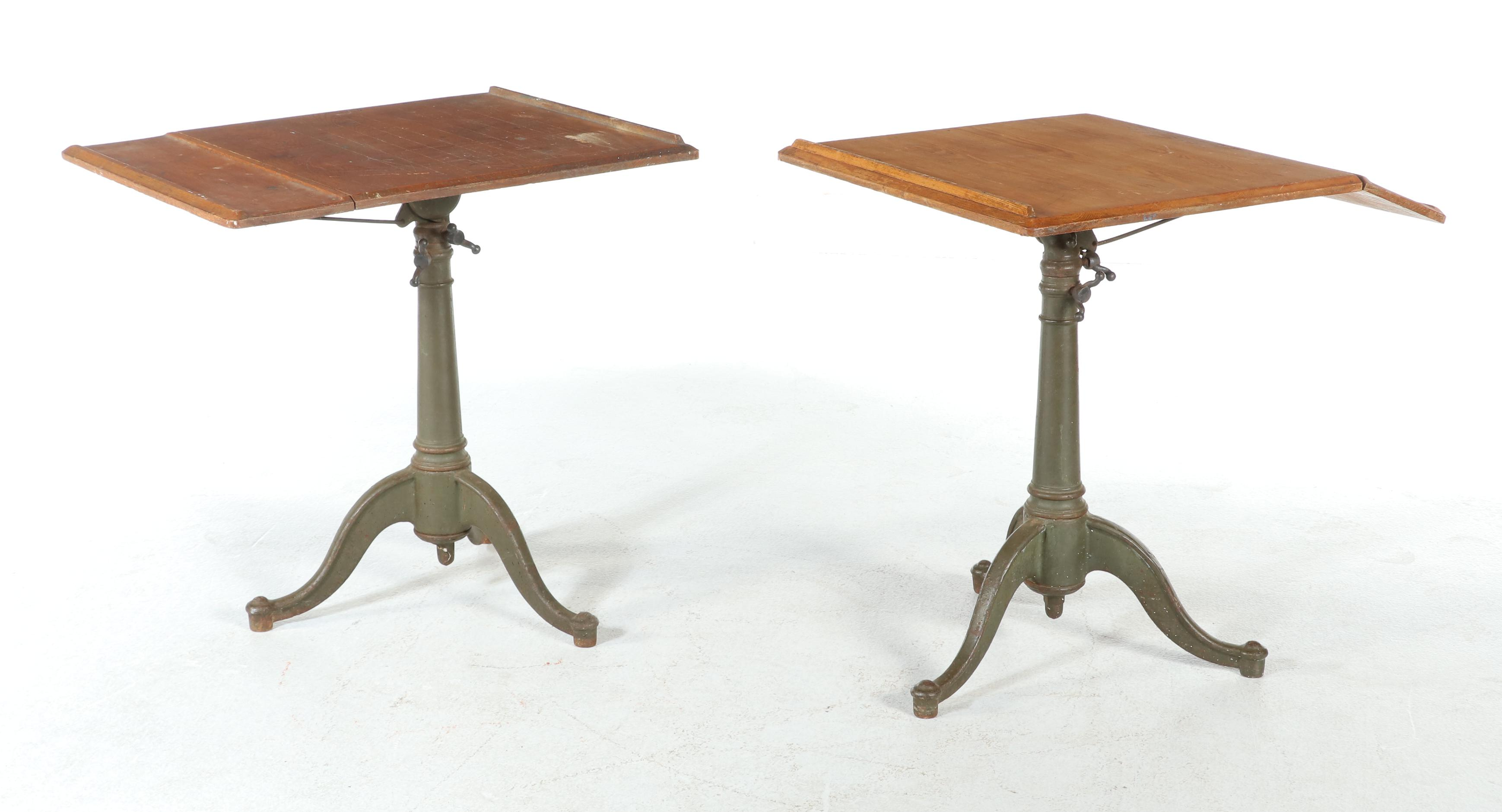 Worcester Polytechnic Institute Depauw University Oak Top Drafting Tables