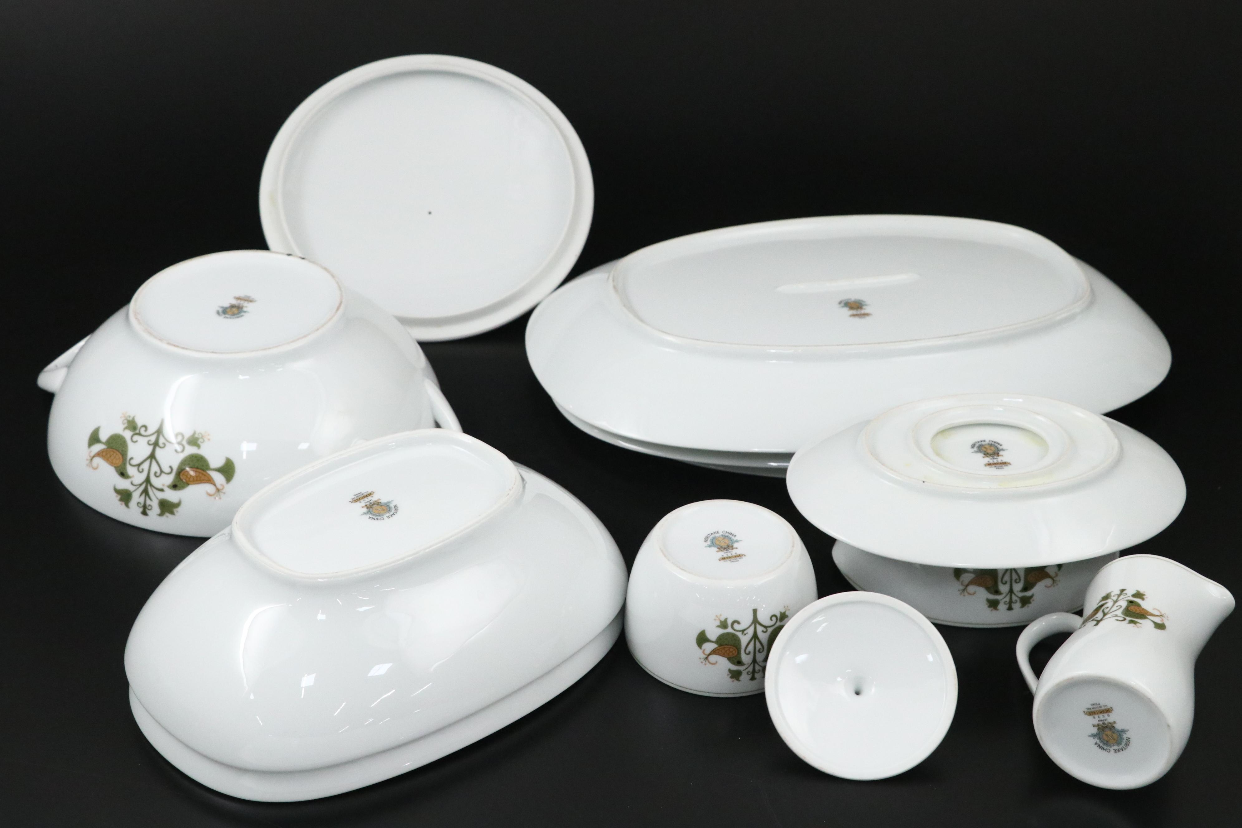 Noritake "Hermitage" Porcelain Dinnerware, 1961-1975