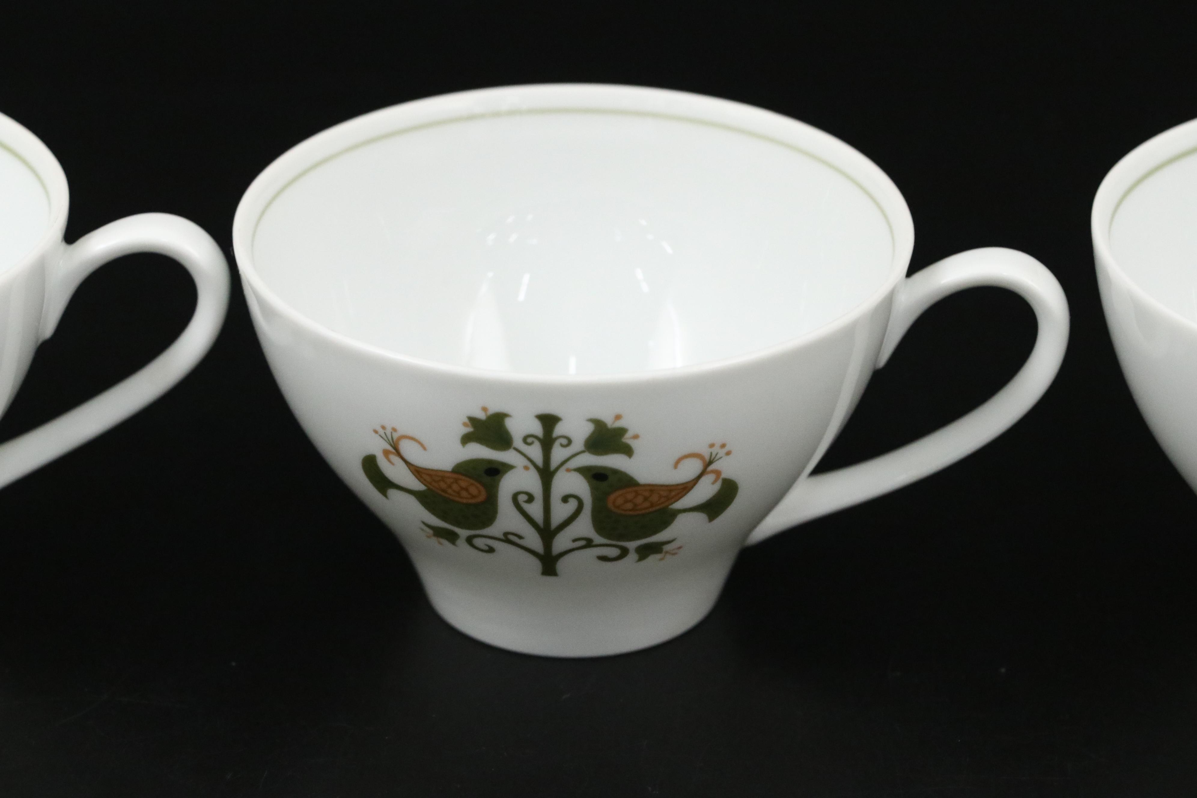 Noritake "Hermitage" Porcelain Dinnerware, 1961-1975