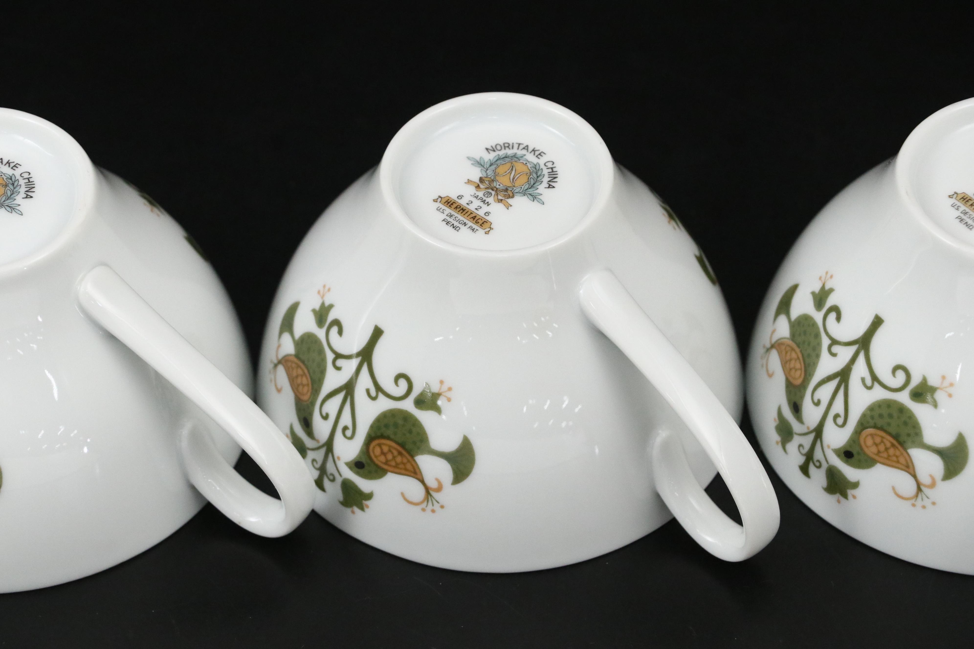 Noritake "Hermitage" Porcelain Dinnerware, 1961-1975