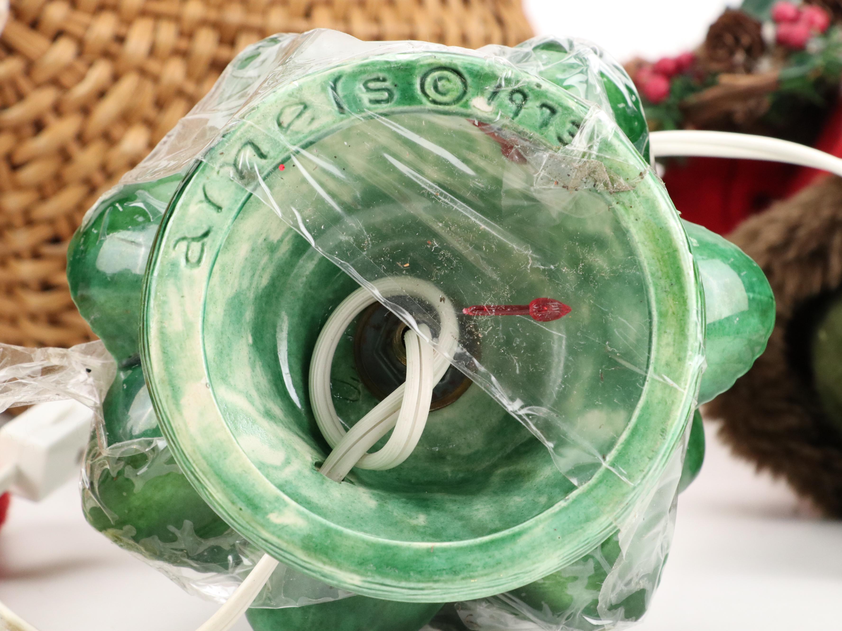 Knit Christmas Stockings with Other Christmas Decor