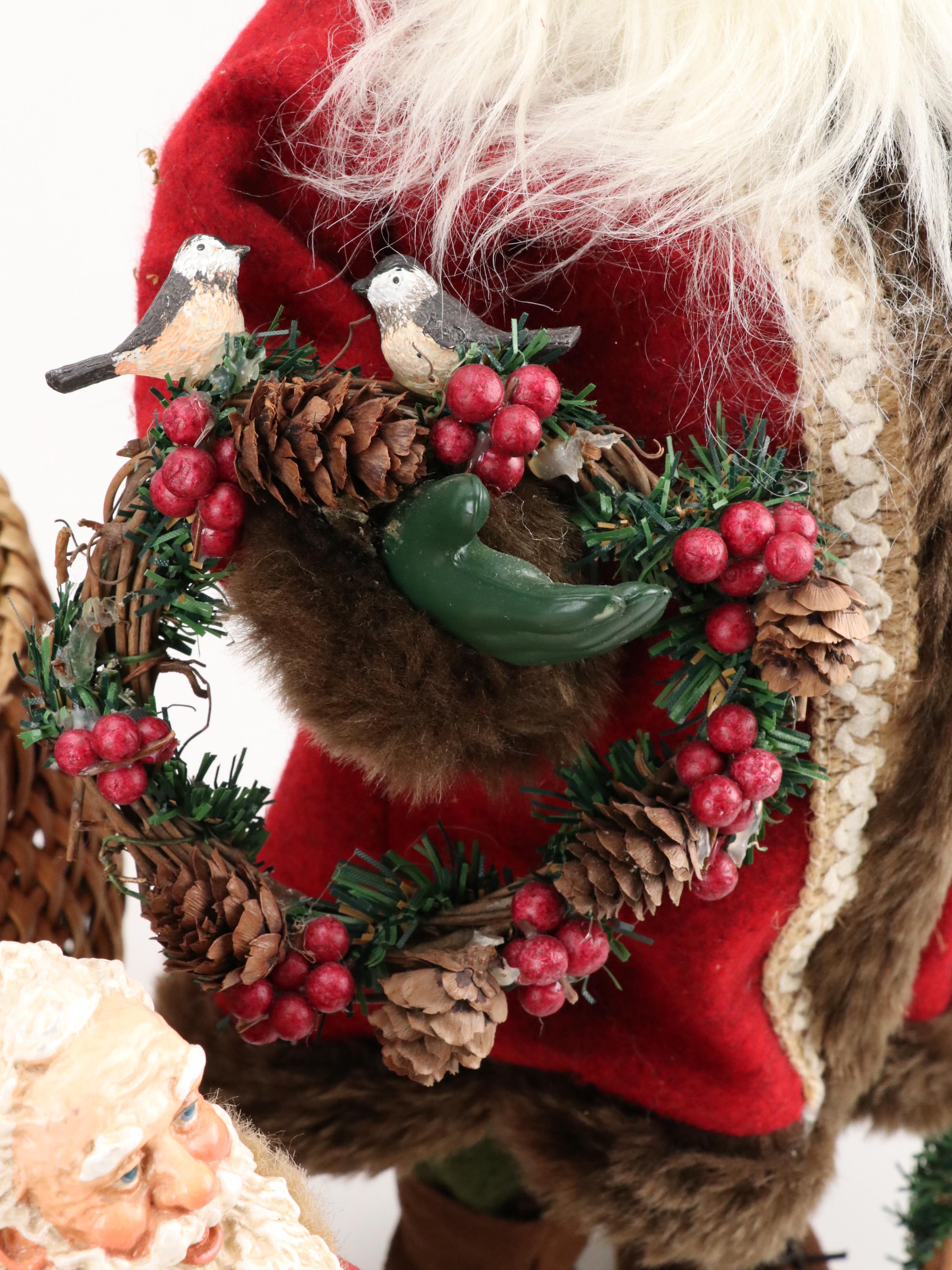 Knit Christmas Stockings with Other Christmas Decor