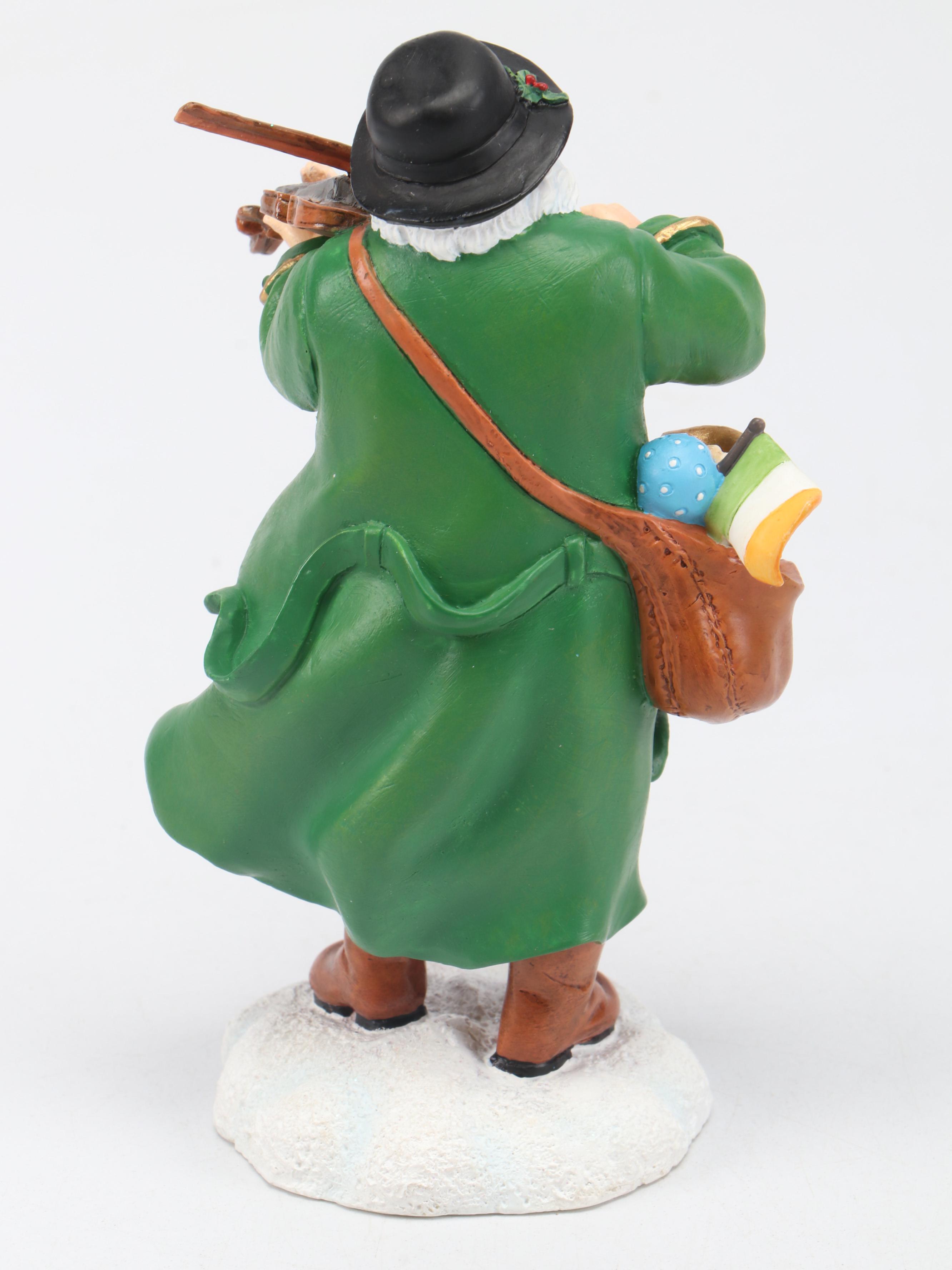 Pipka Resin "Celtic Irish Santa" and "Ireland" Santas, 2004-2005