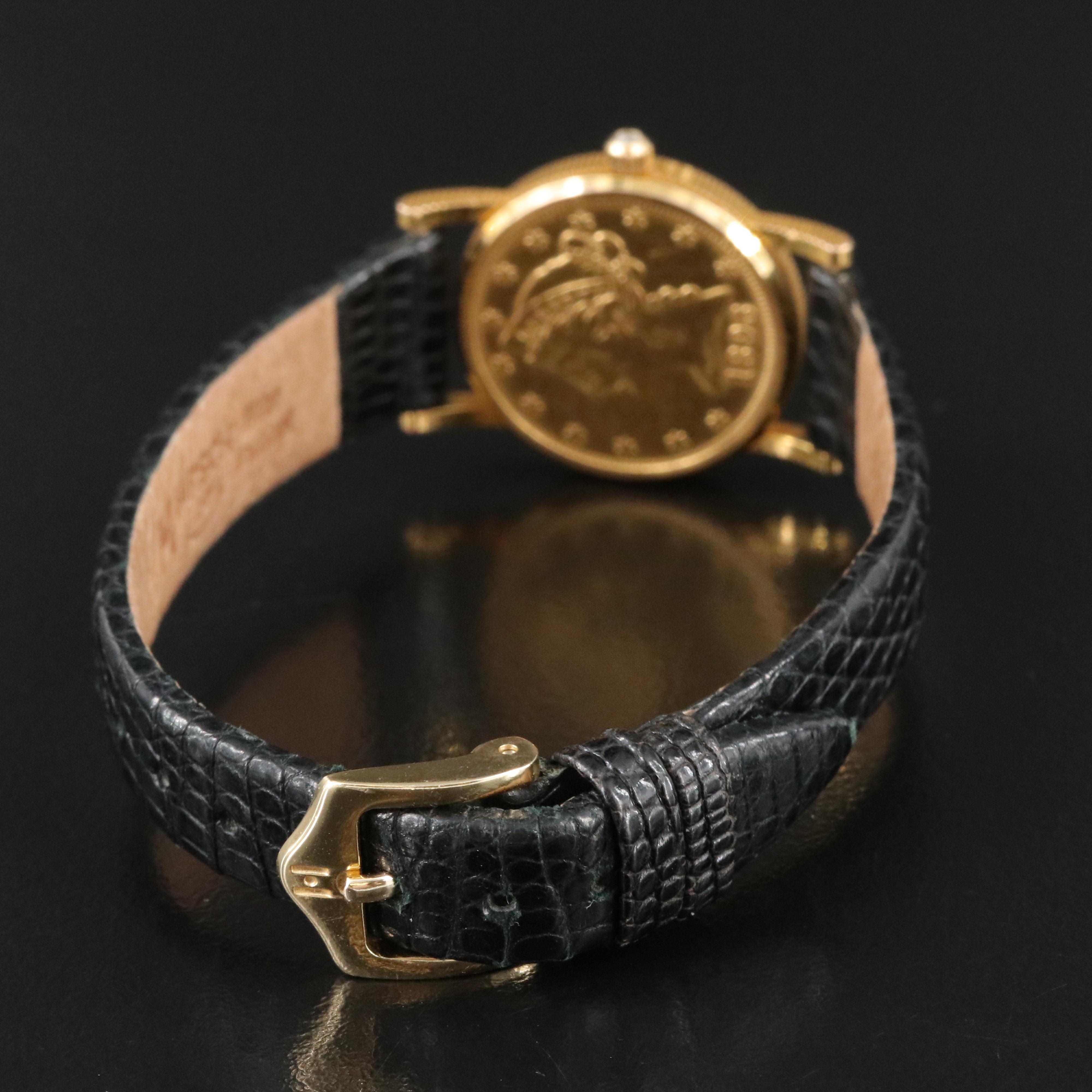 18K Corum 1893 Liberty Head $5 Coin Watch