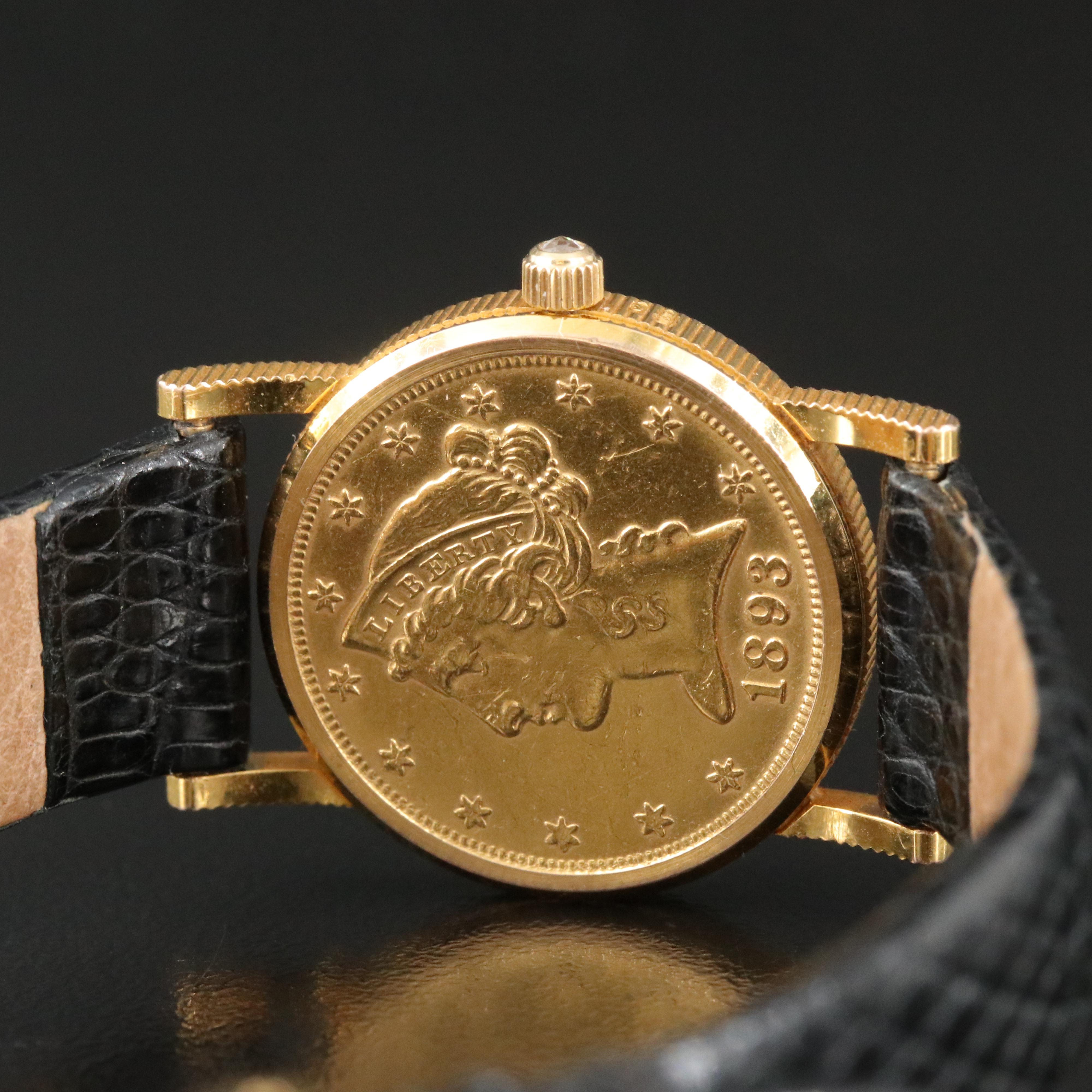 18K Corum 1893 Liberty Head $5 Coin Watch