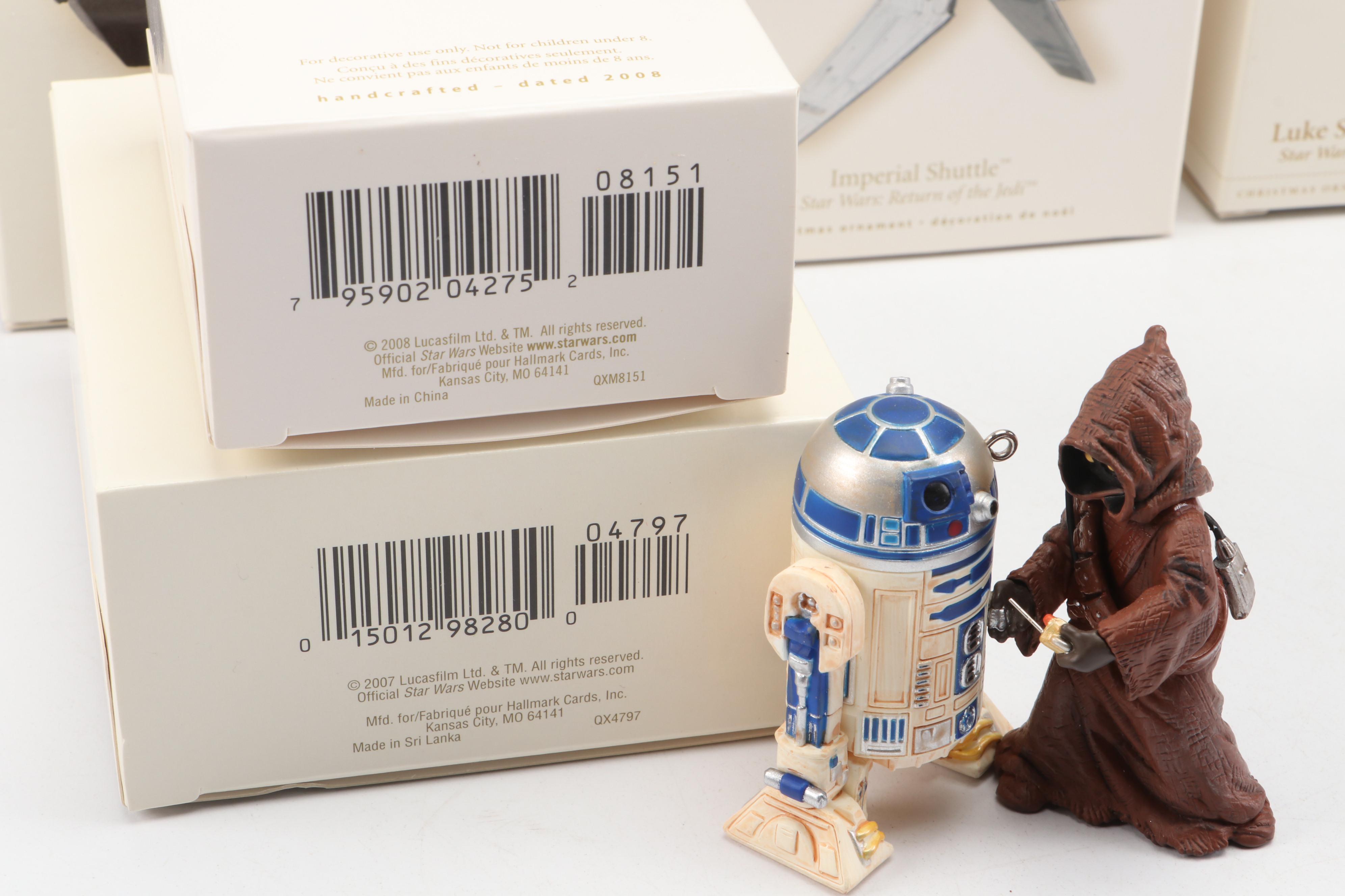 Hallmark "R2-D2 and Jawa" and More Star Wars Ornaments