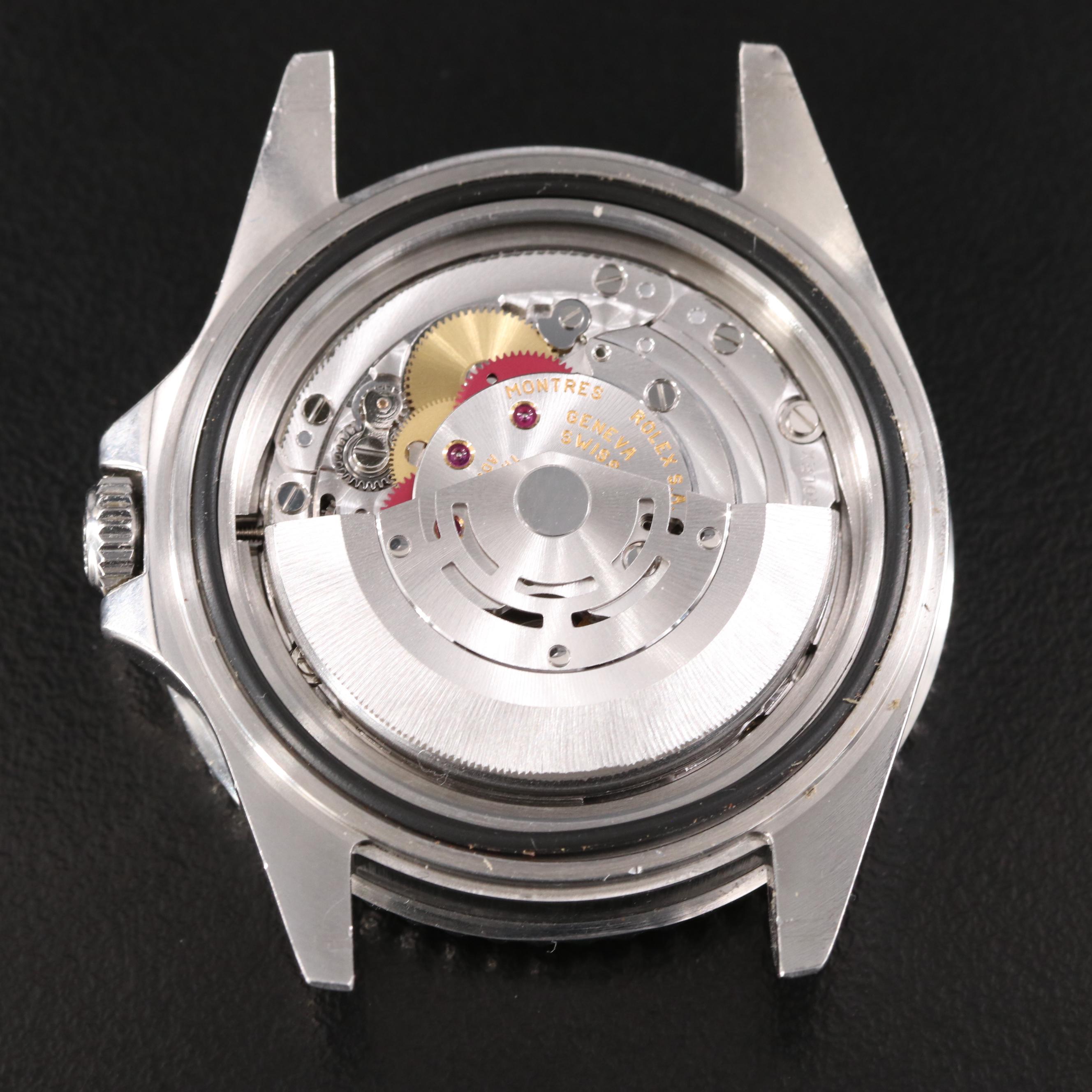 2000 Rolex GMT-Master II Red and Black "Coke" Bezel Watch