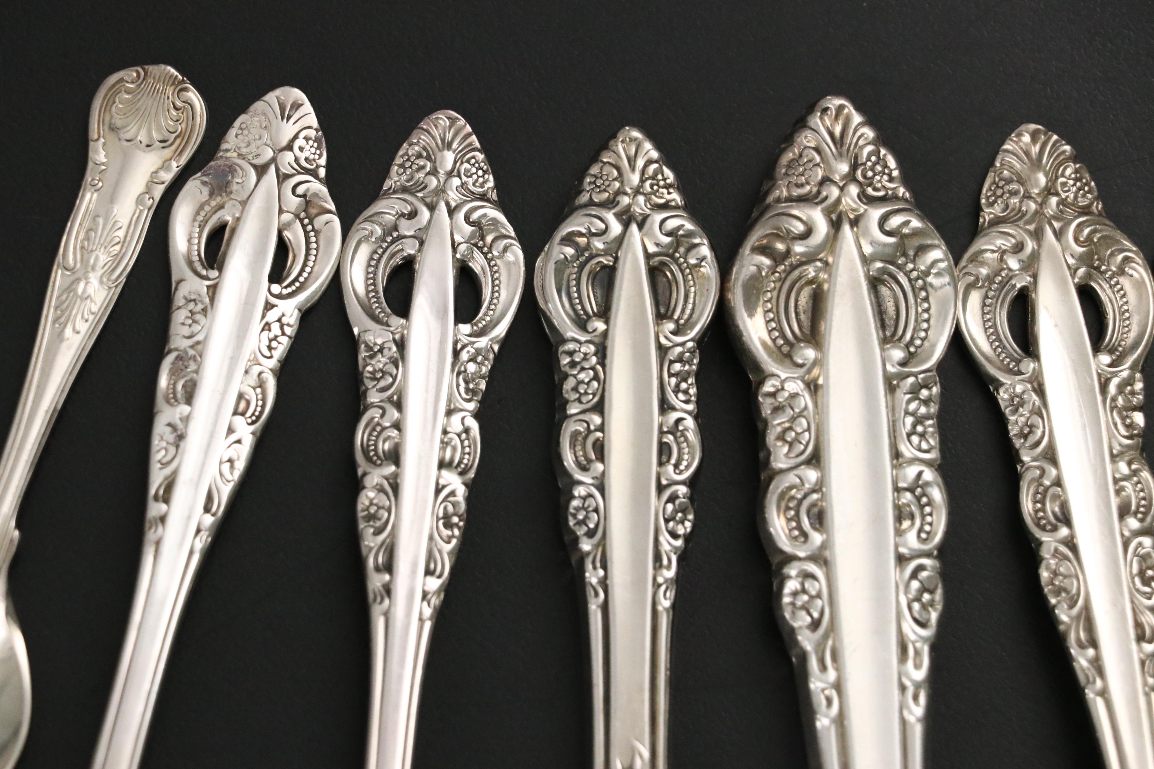 Reed & Barton "Silver Majesty" and Other Silver Plate Flatware and Utensils