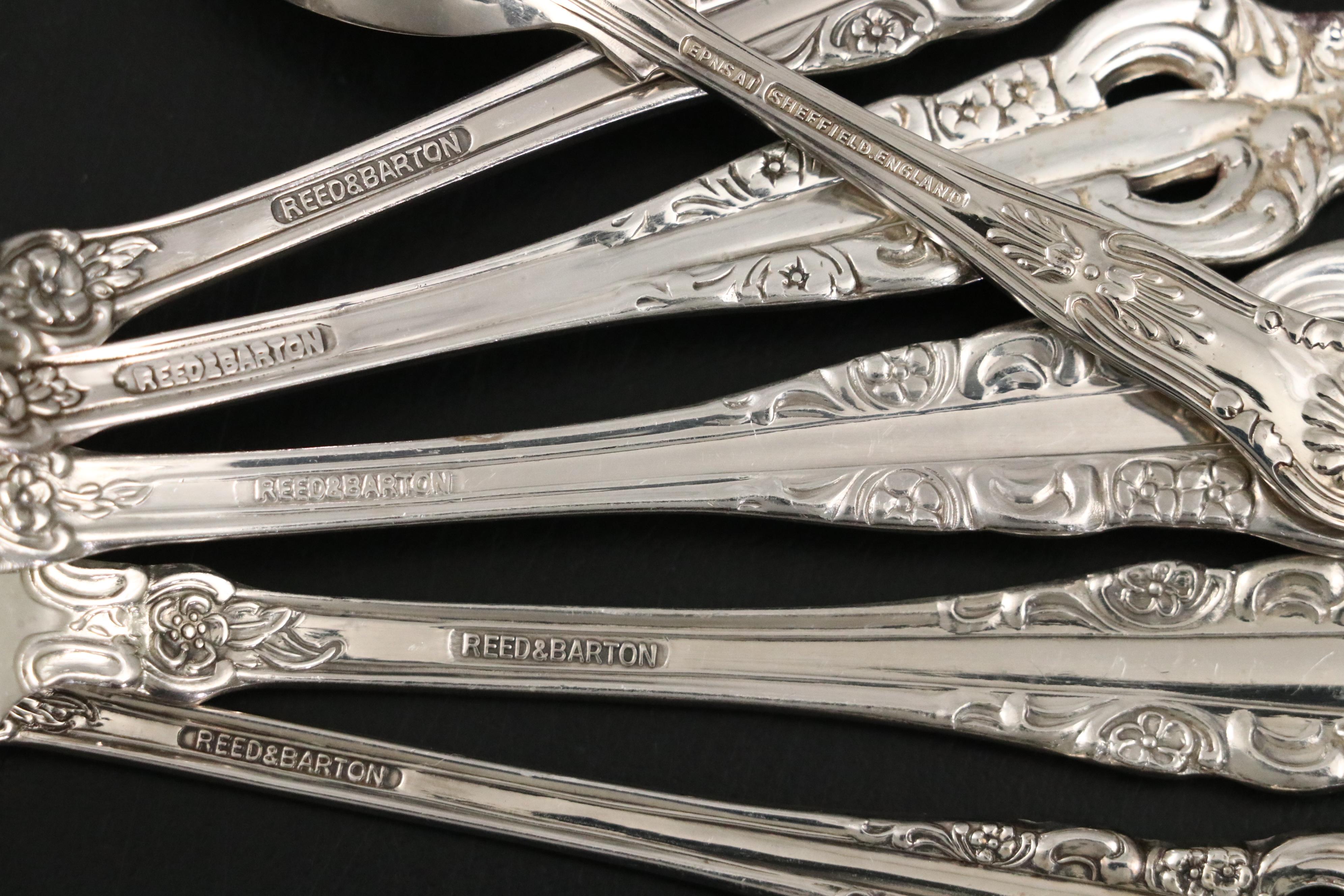 Reed & Barton "Silver Majesty" and Other Silver Plate Flatware and Utensils