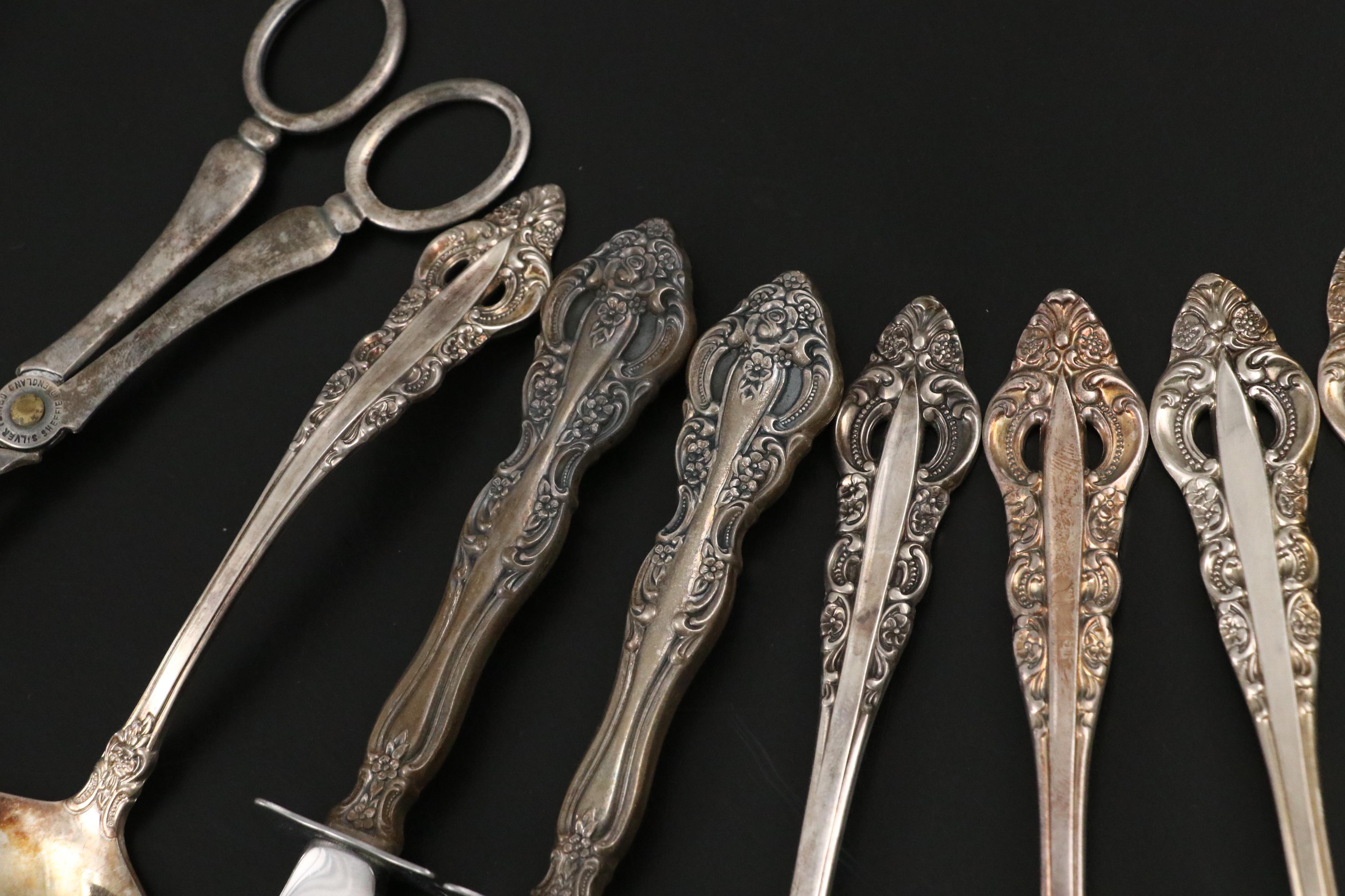 Reed & Barton "Silver Majesty" and Other Silver Plate Flatware and Utensils