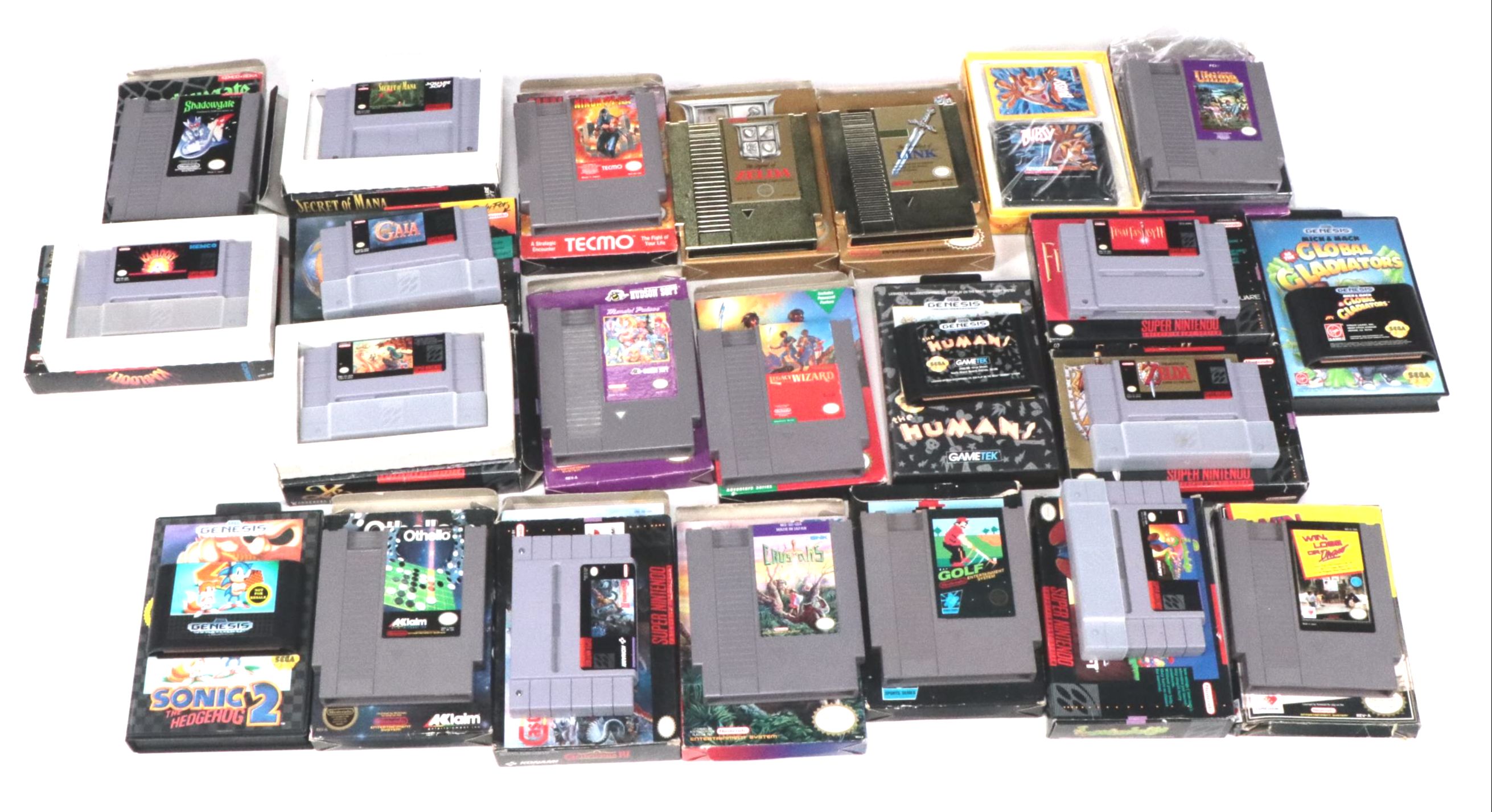 Nintendo Entertainment System w/ Zelda, Castlevania IV, Final Fantasy II & More