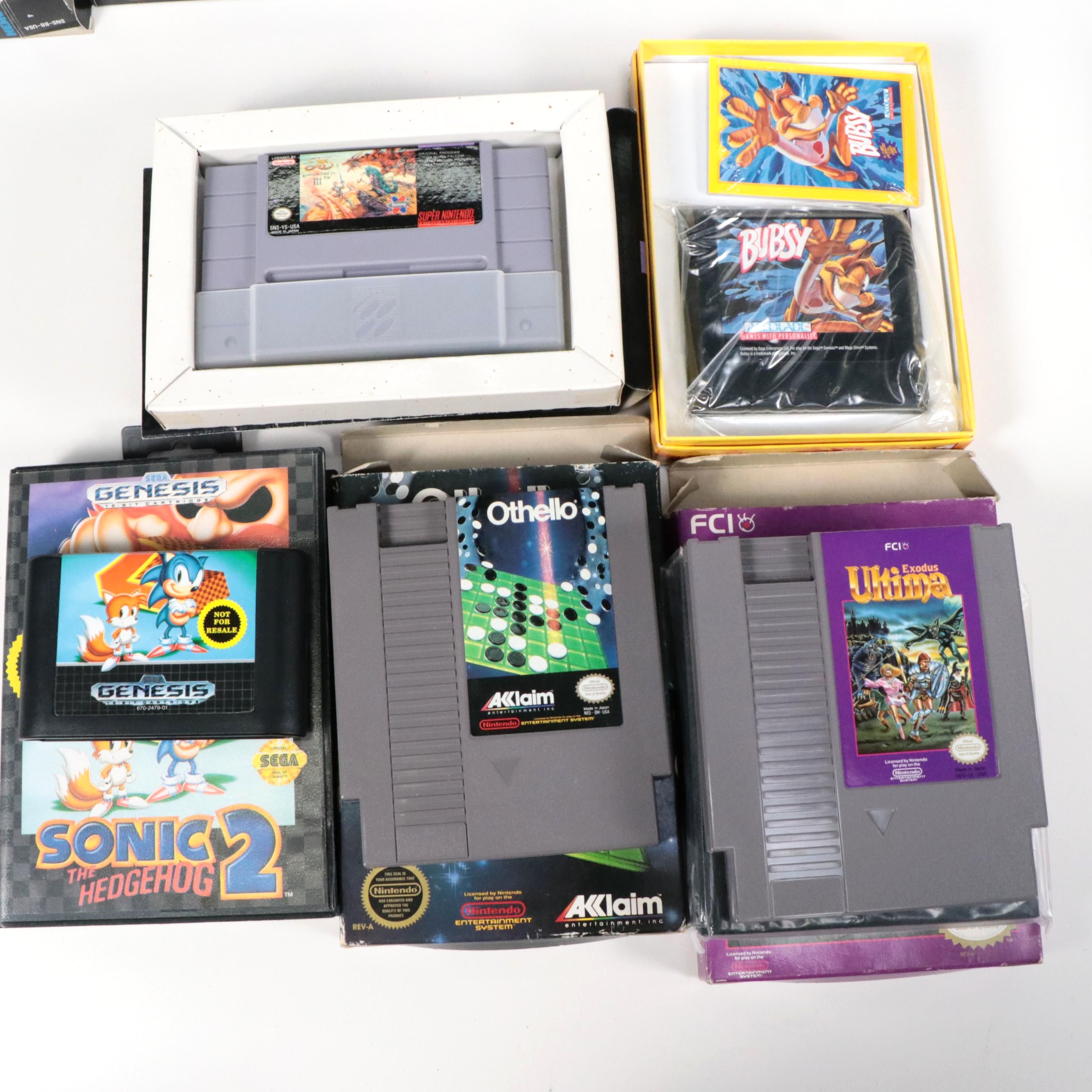 Nintendo Entertainment System w/ Zelda, Castlevania IV, Final Fantasy II & More