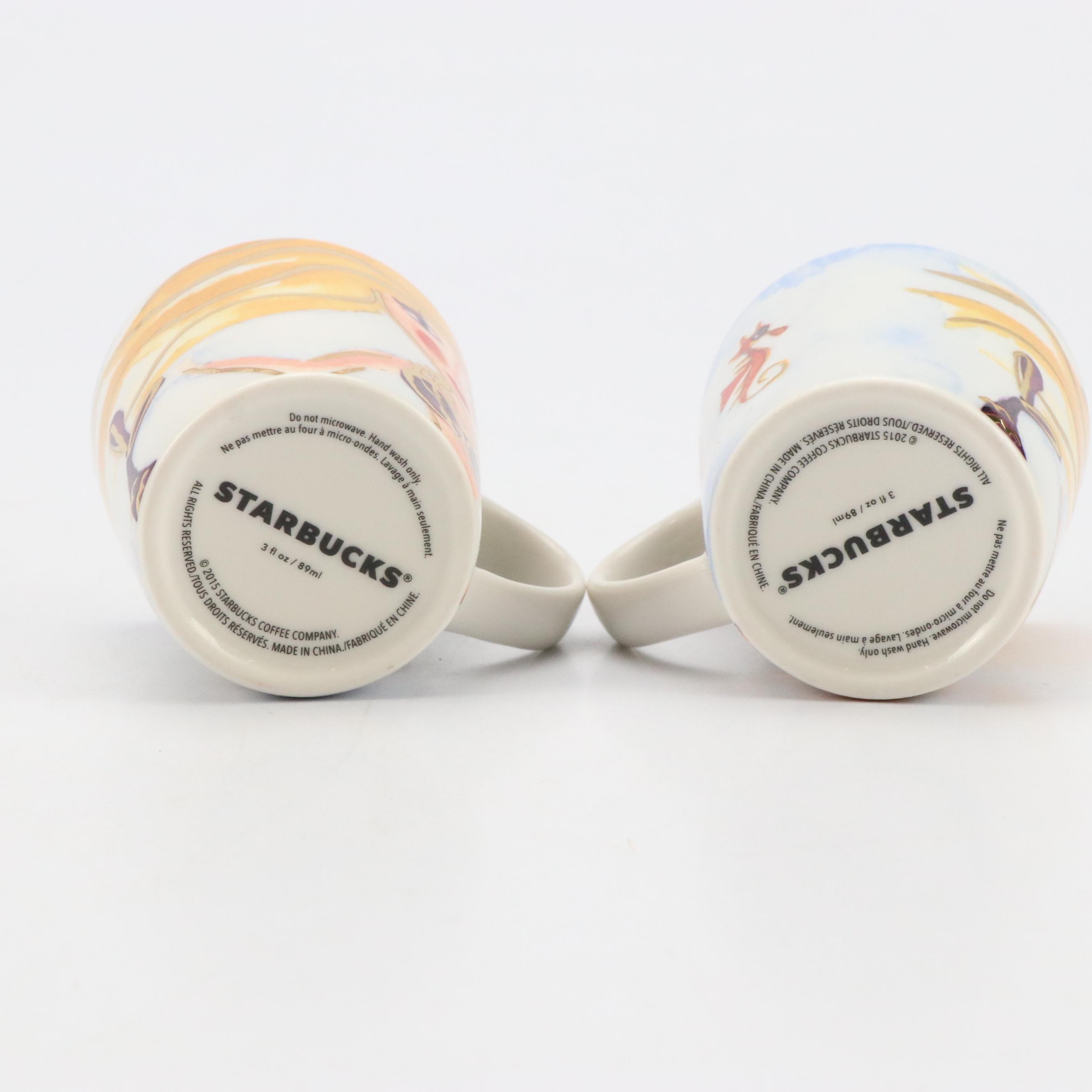 Starbucks Ceramic Tumblers and Espresso Cups