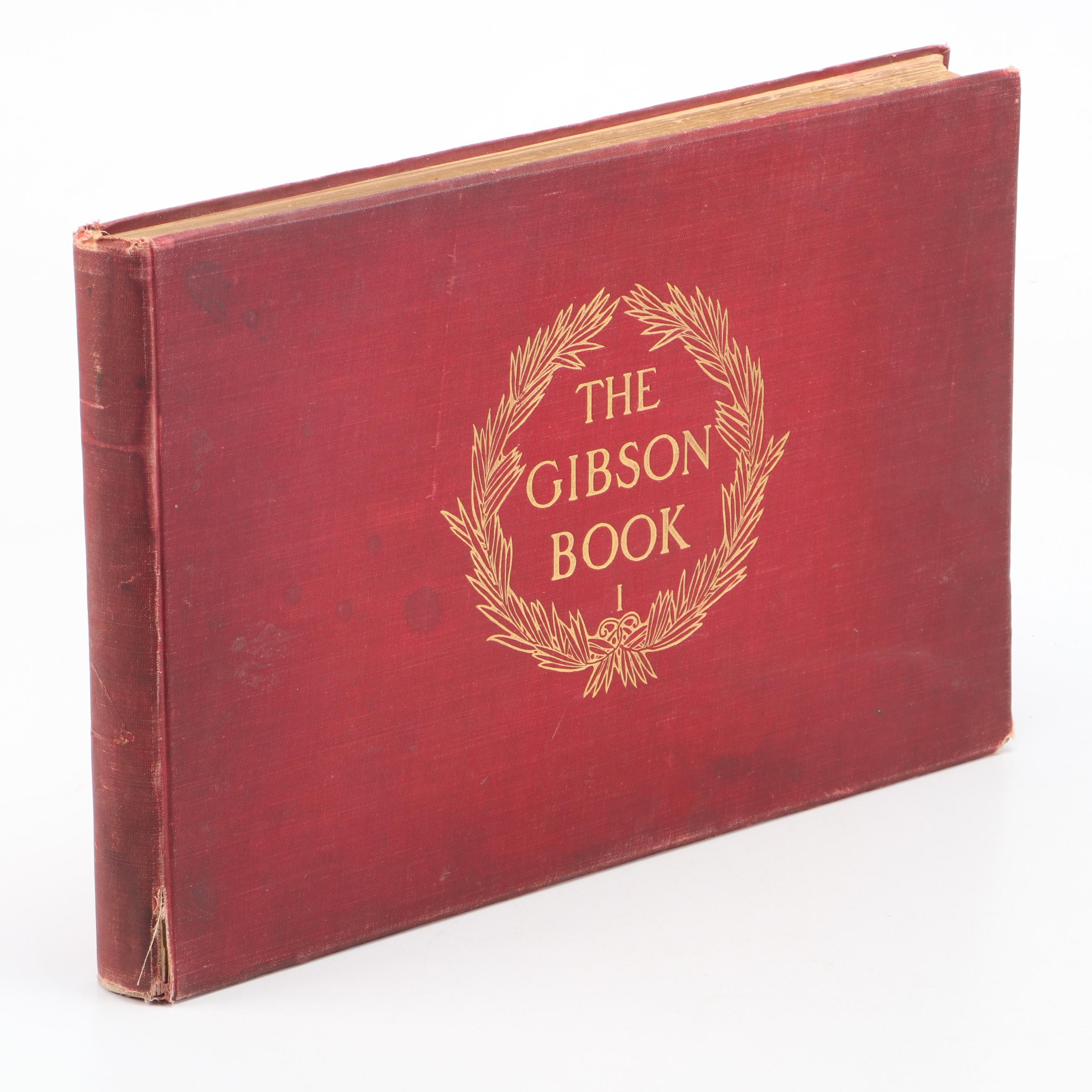 Illustrated "The Gibson Book" Vol. I by Charles Dana Gibson, 1906