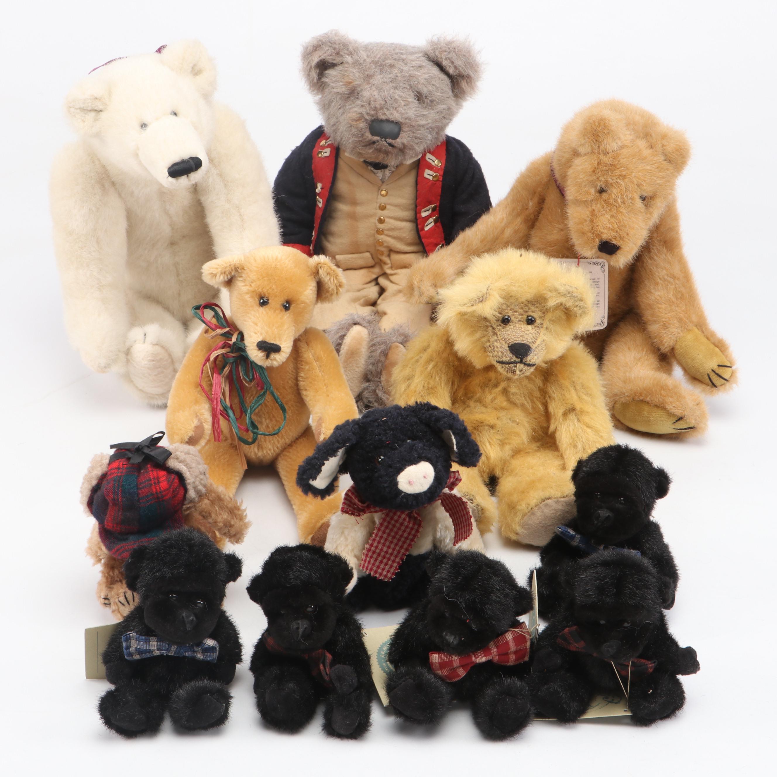 Boyds Bears Stuffed Animals with Colby Teddy Bear by Russ Berrie & Co.