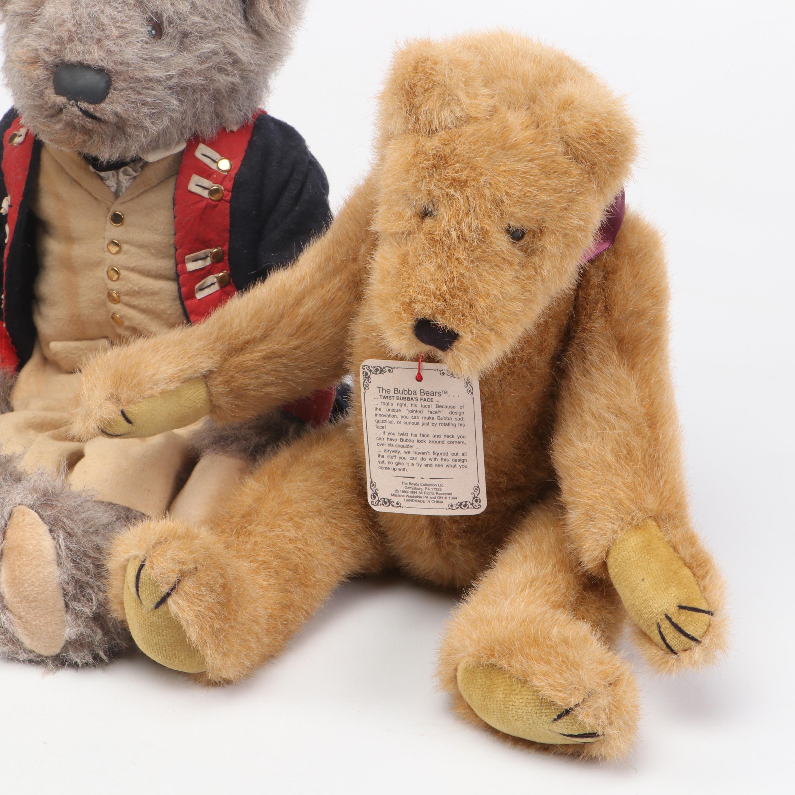 Boyds Bears Stuffed Animals with Colby Teddy Bear by Russ Berrie & Co.