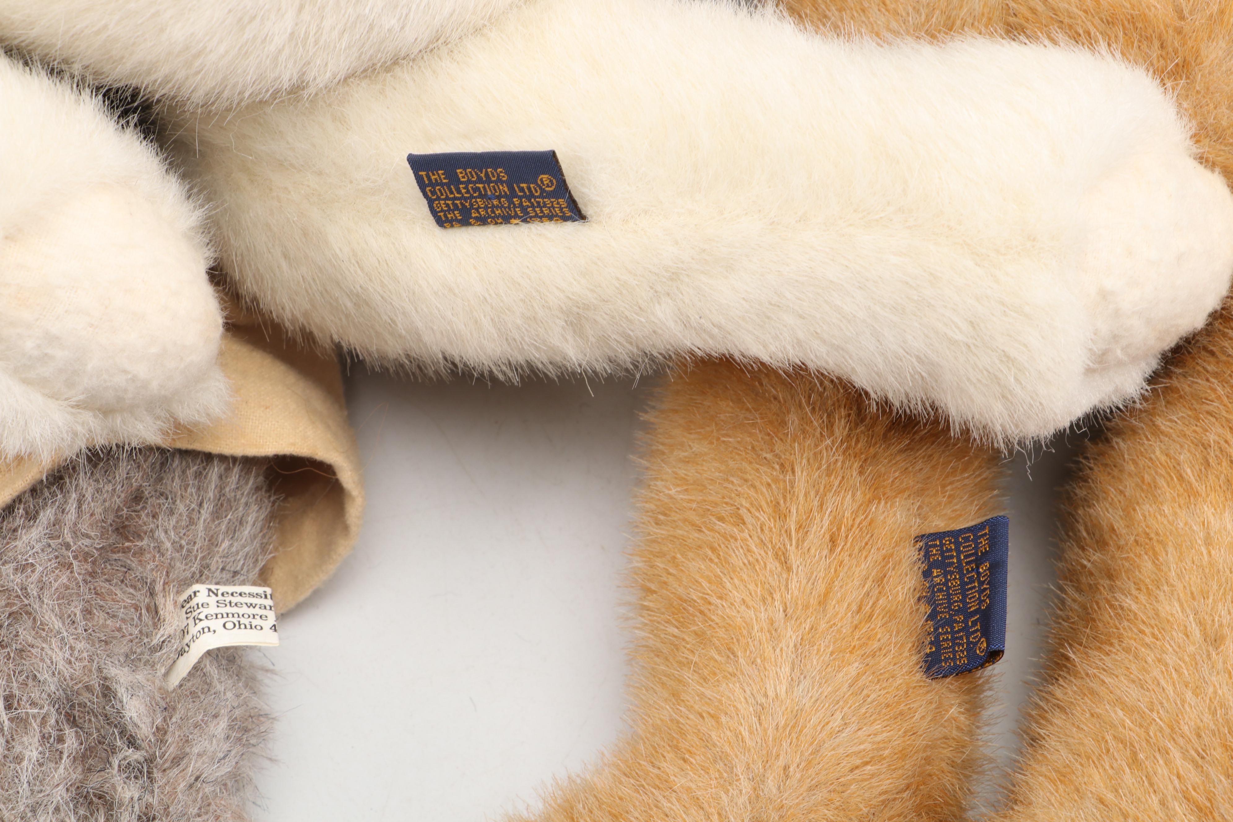 Boyds Bears Stuffed Animals with Colby Teddy Bear by Russ Berrie & Co.