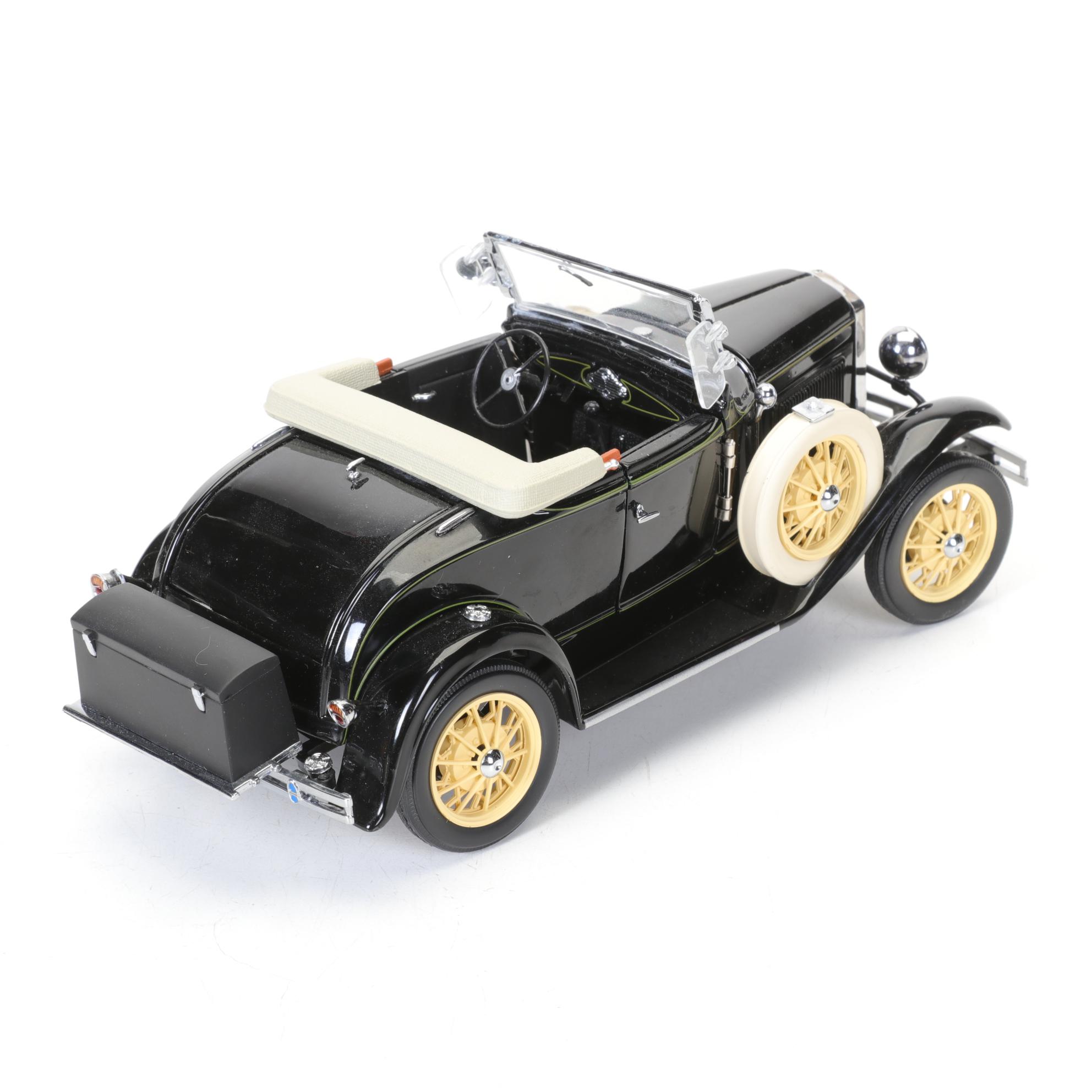Sun Star Diecast 1931 Model A Coupe, Pickup and Roadster