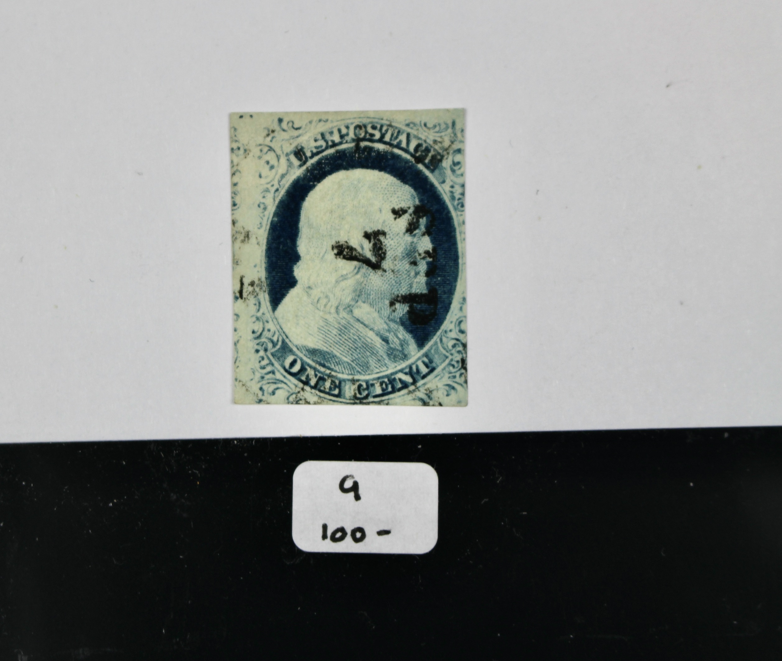 Six Early Used U.S. Postage Stamps, 19th Century