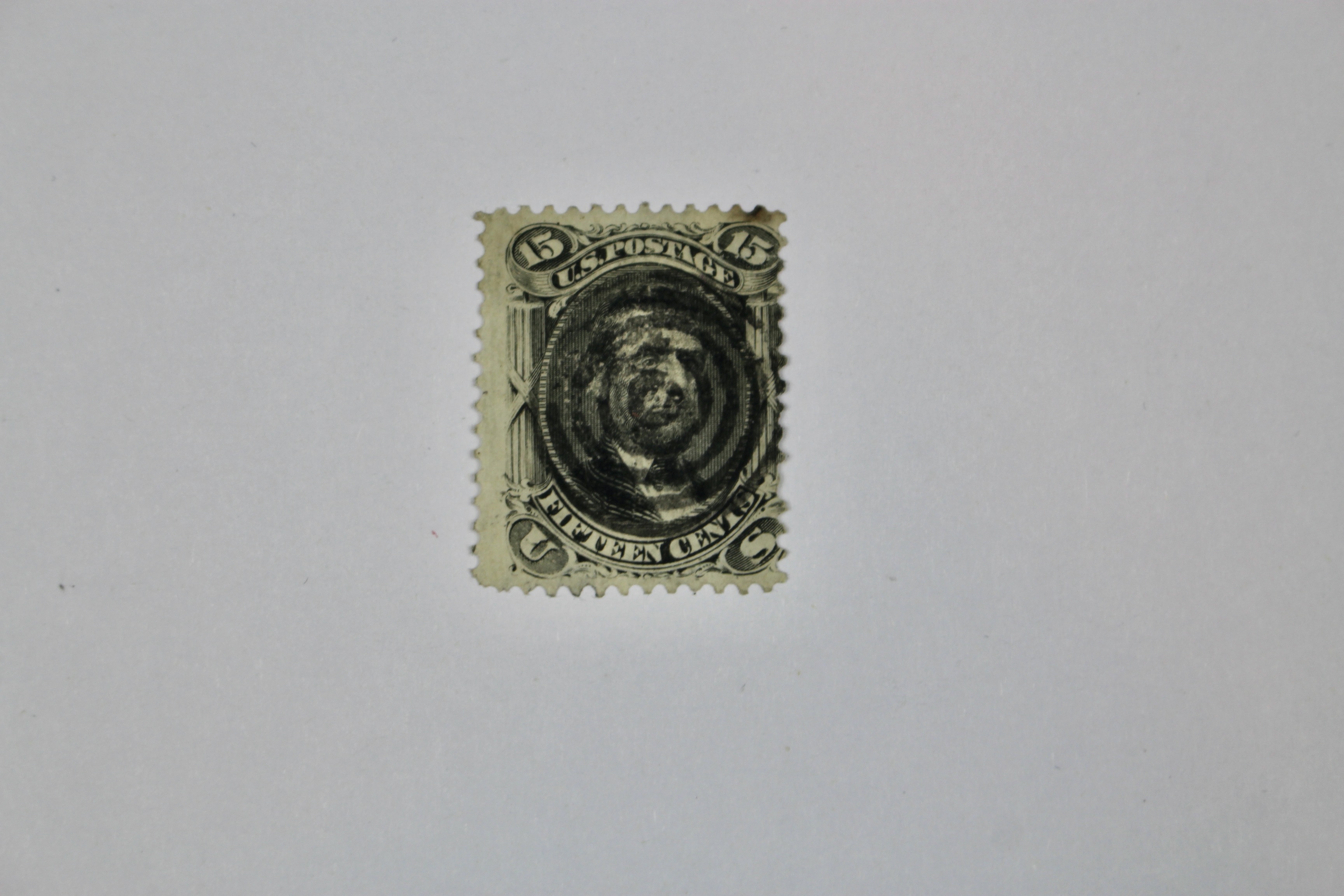 Six Early Used U.S. Postage Stamps, 19th Century