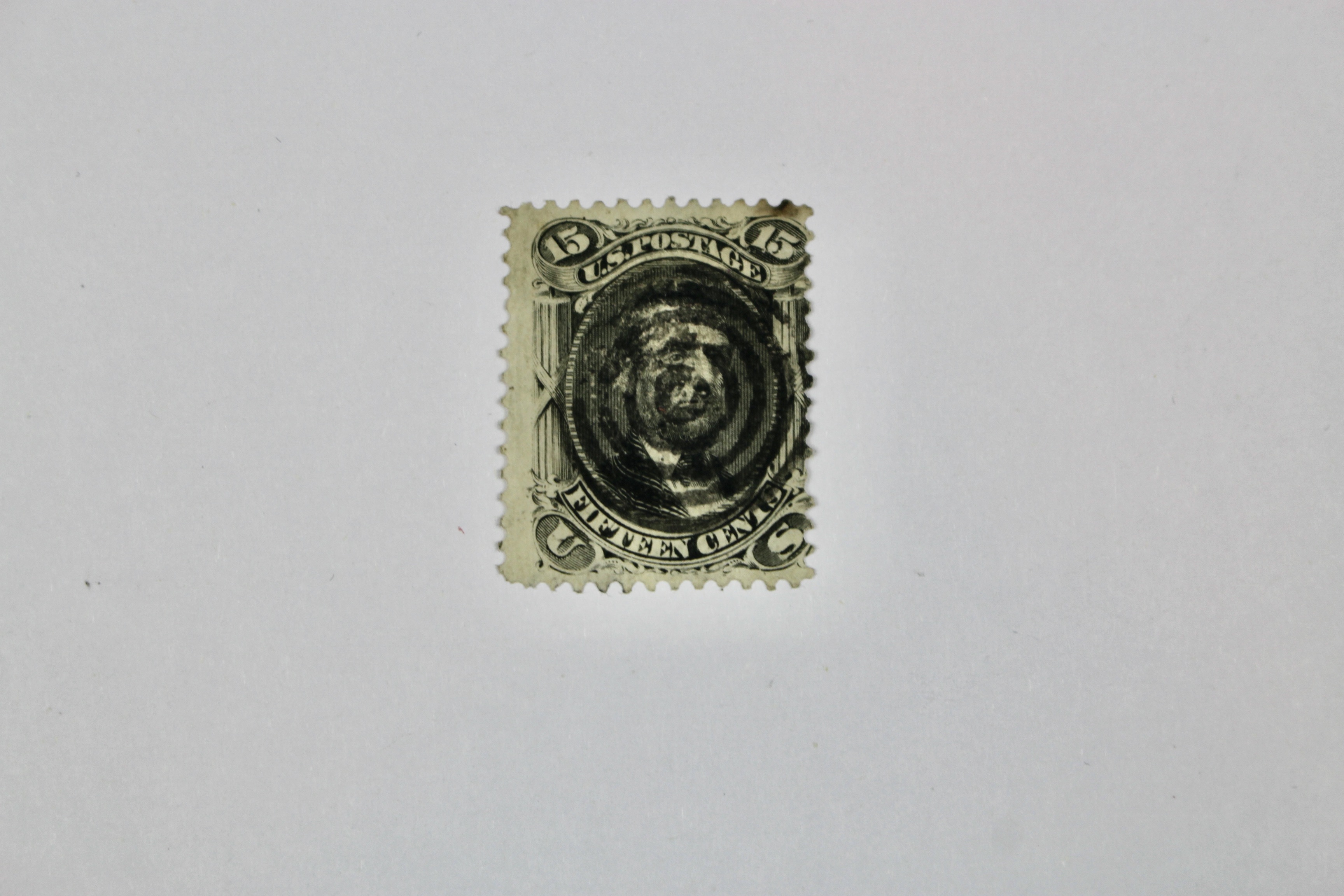 Six Early Used U.S. Postage Stamps, 19th Century