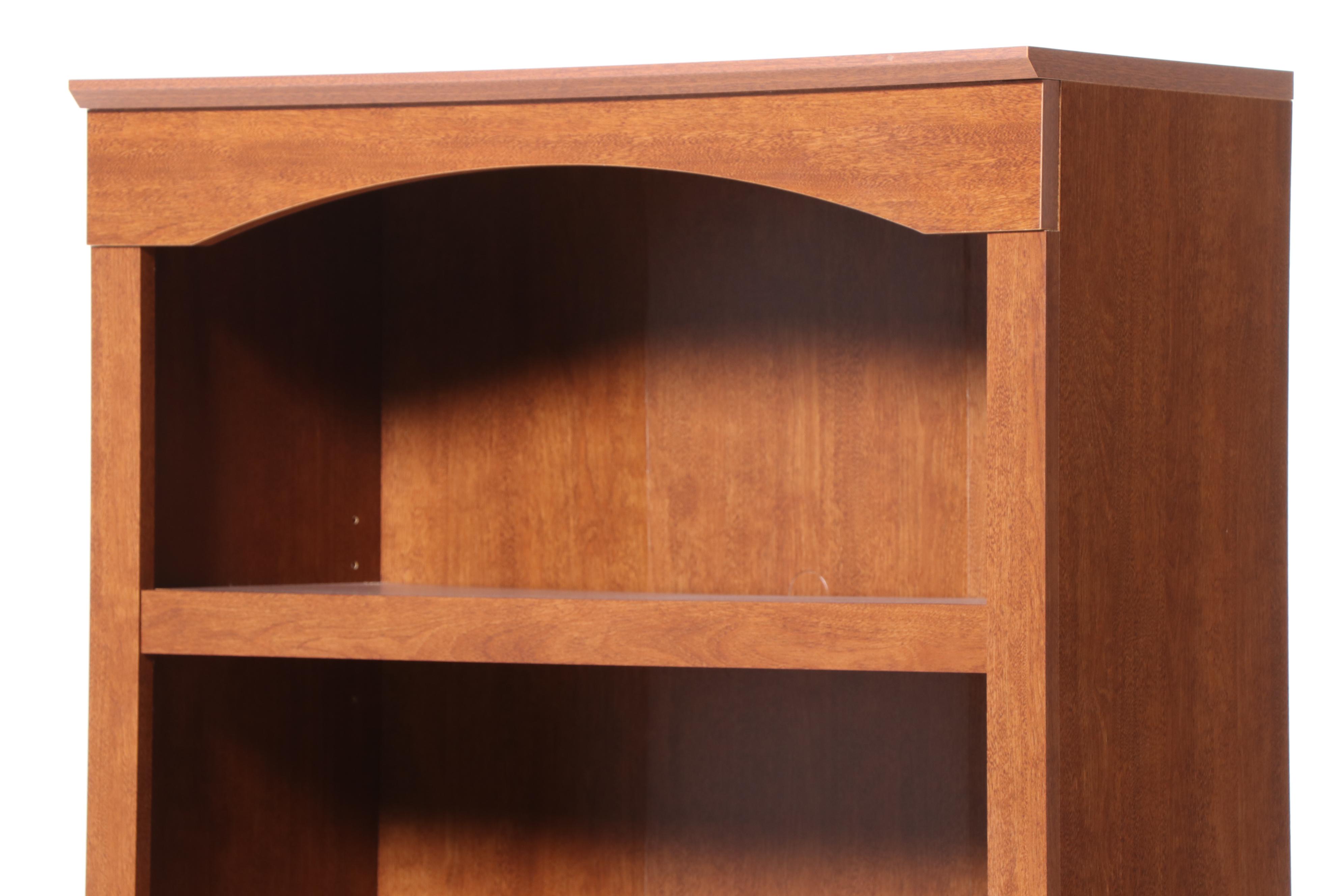 Sauder The Mission Collection Contemporary Library Bookcase with Doors