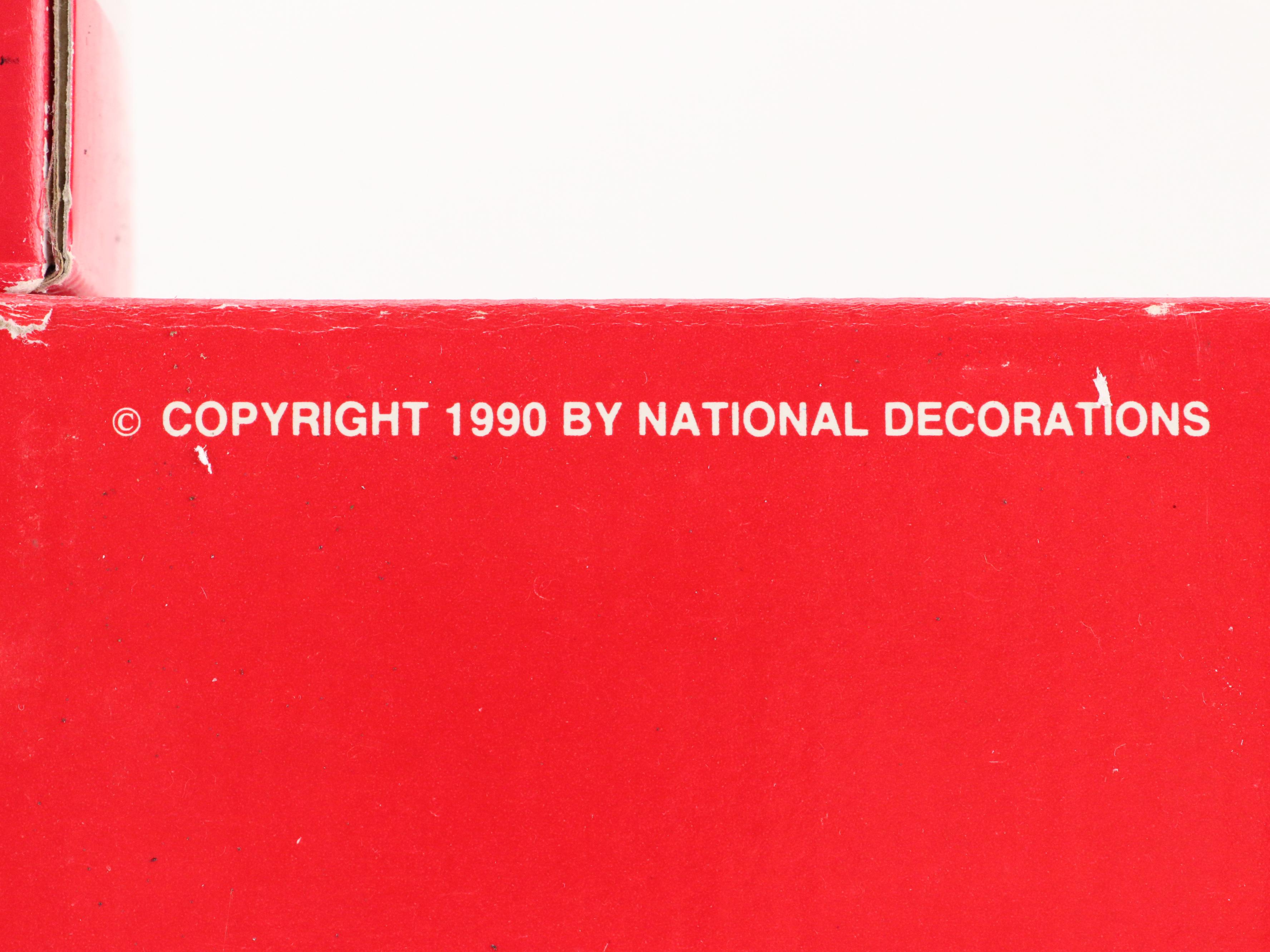 National Decorations Americana Collectibles Porcelain Christmas Village Décor