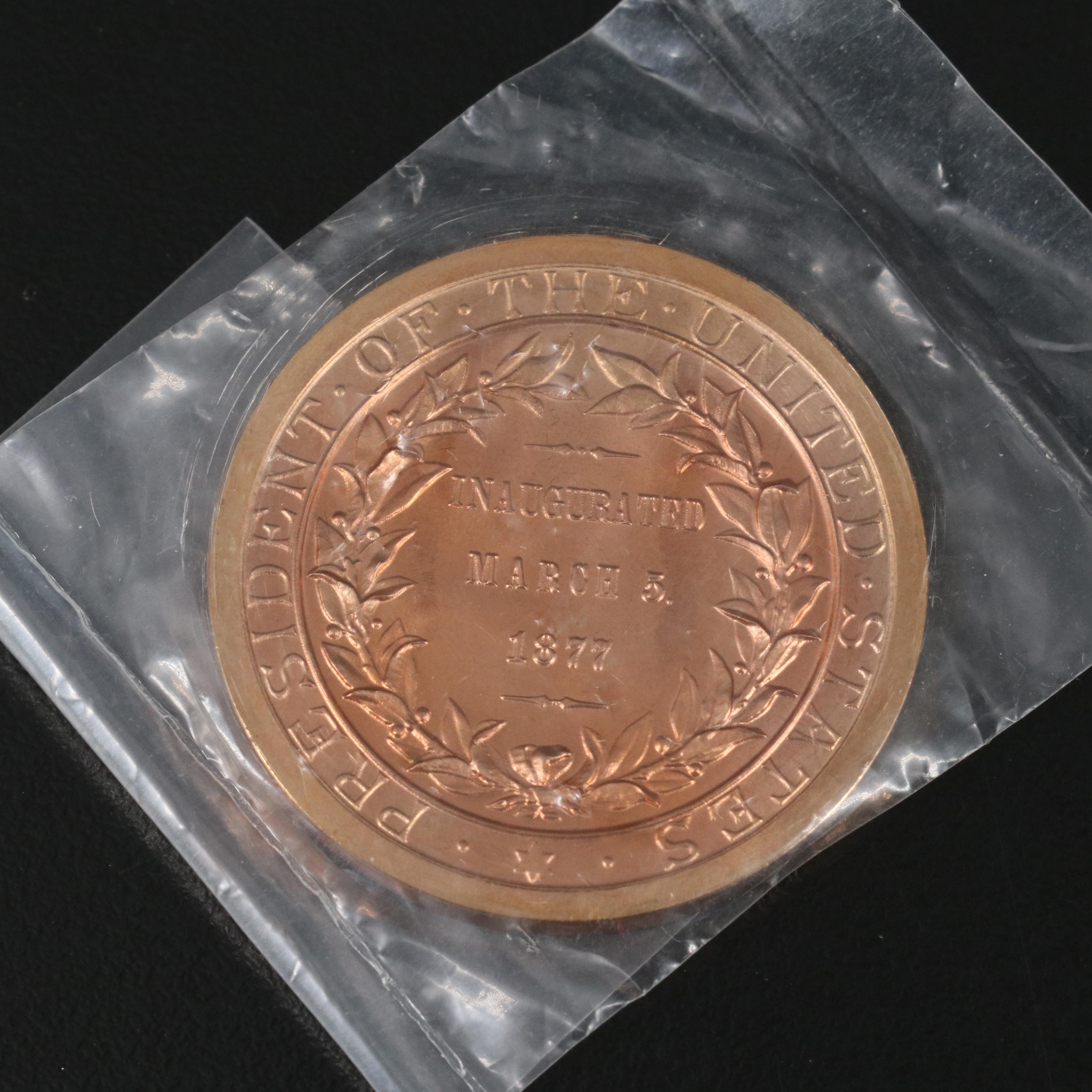Forty U.S. Treasury Presidential Bronze Commemorative Medals