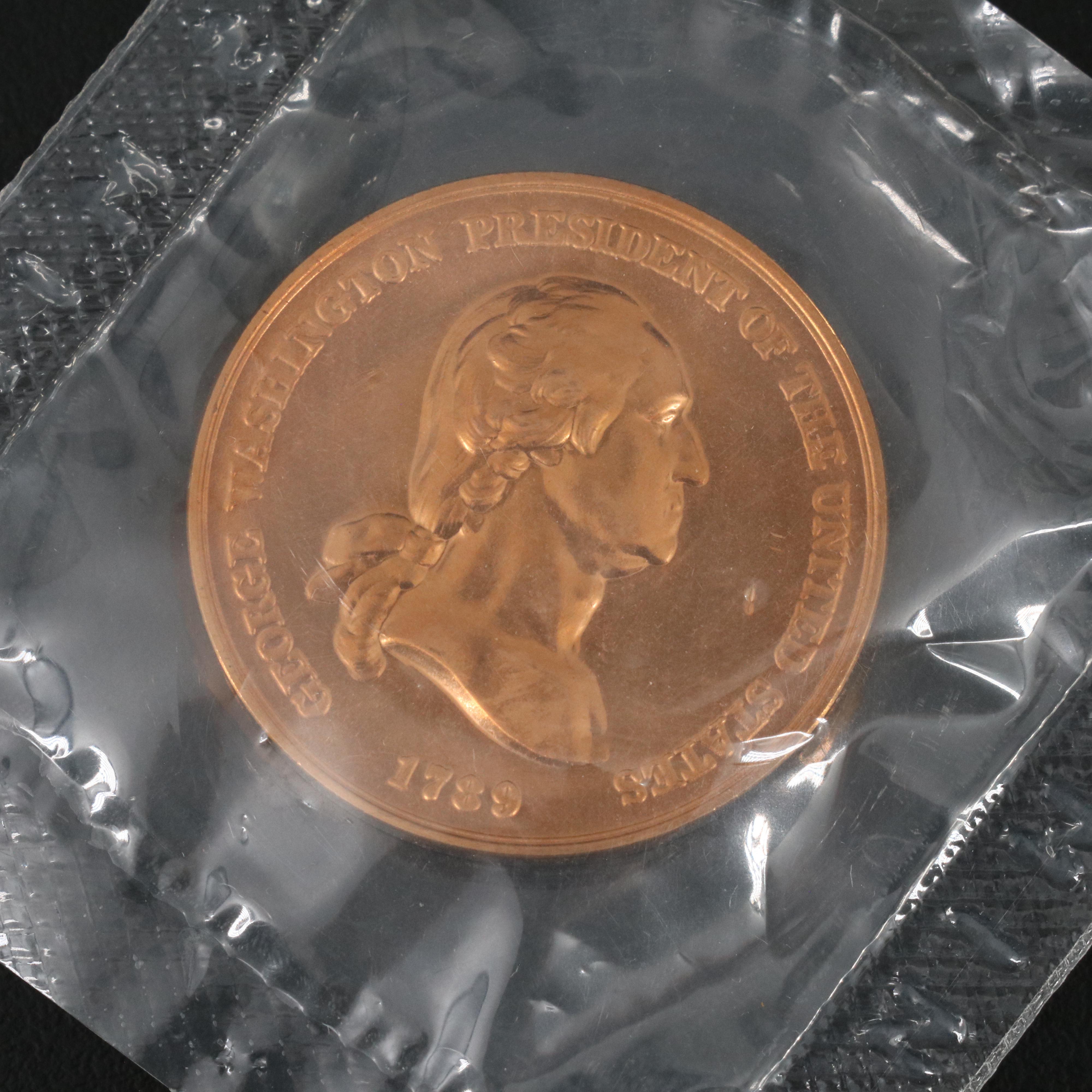 Forty U.S. Treasury Presidential Bronze Commemorative Medals