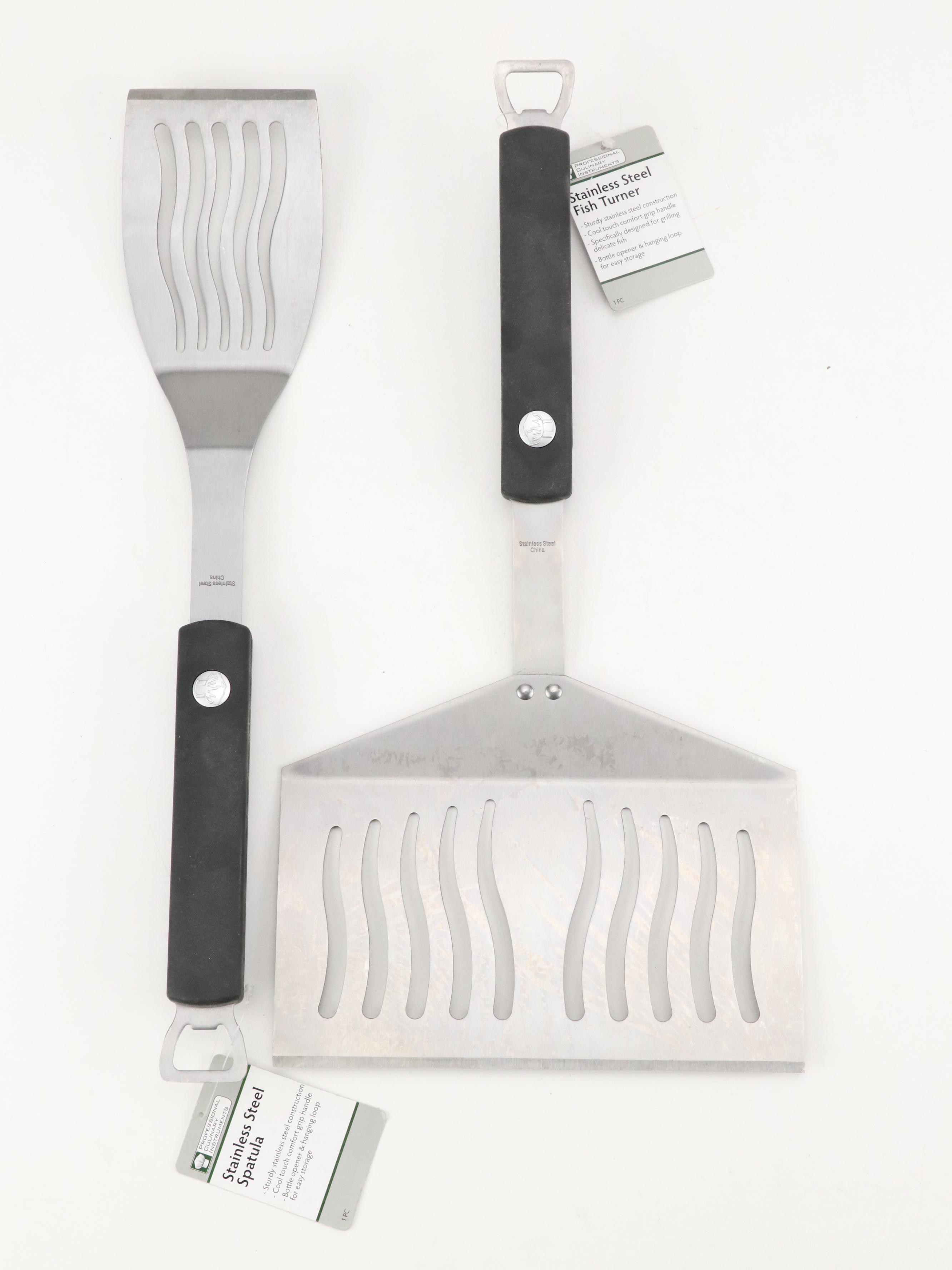 Fagor Pressure Cooker with Other Grill Equipment and Oven Mitts