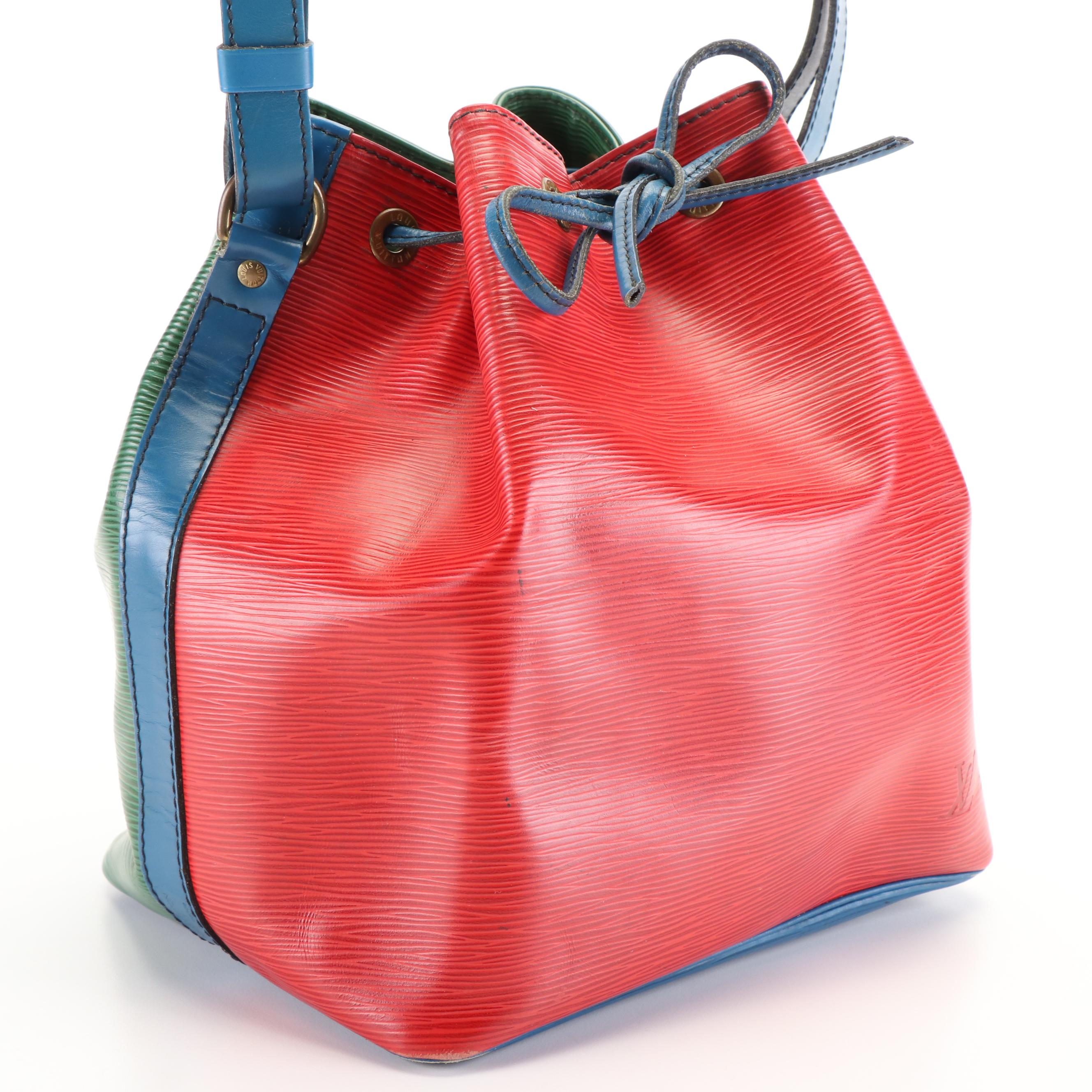 Louis Vuitton Noe Bucket Bag in Tri-color Epi Leather