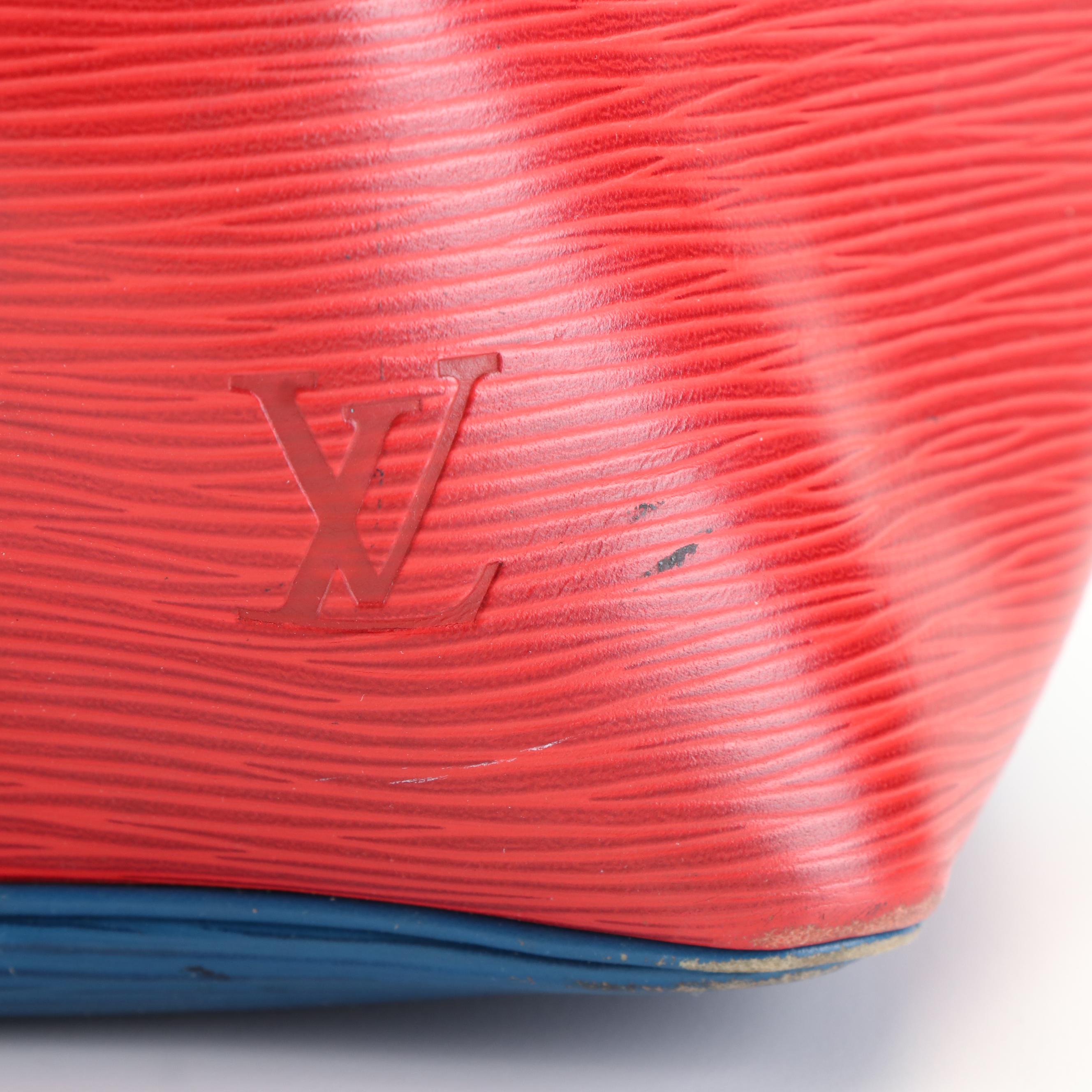 Louis Vuitton Noe Bucket Bag in Tri-color Epi Leather