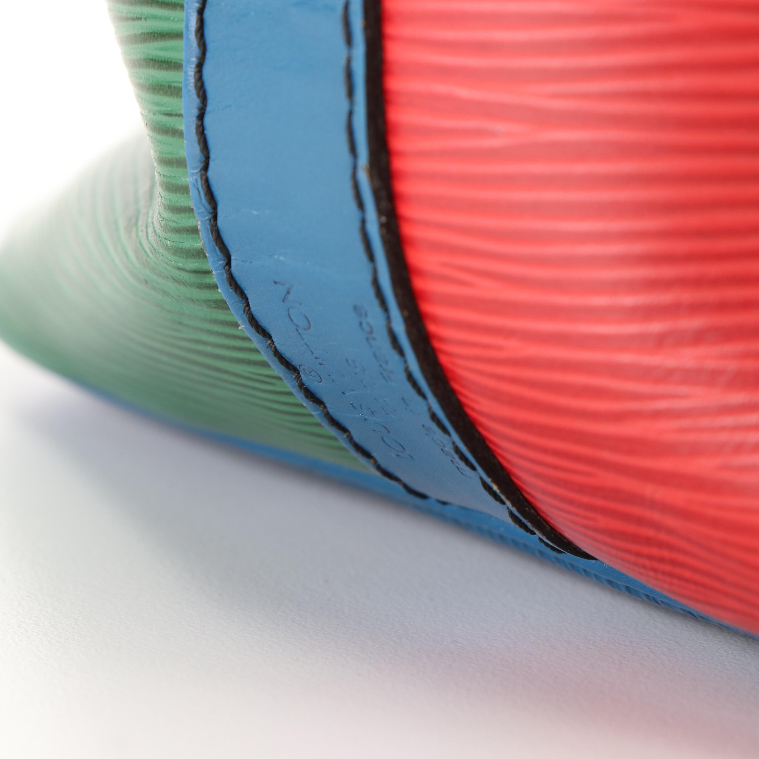 Louis Vuitton Noe Bucket Bag in Tri-color Epi Leather