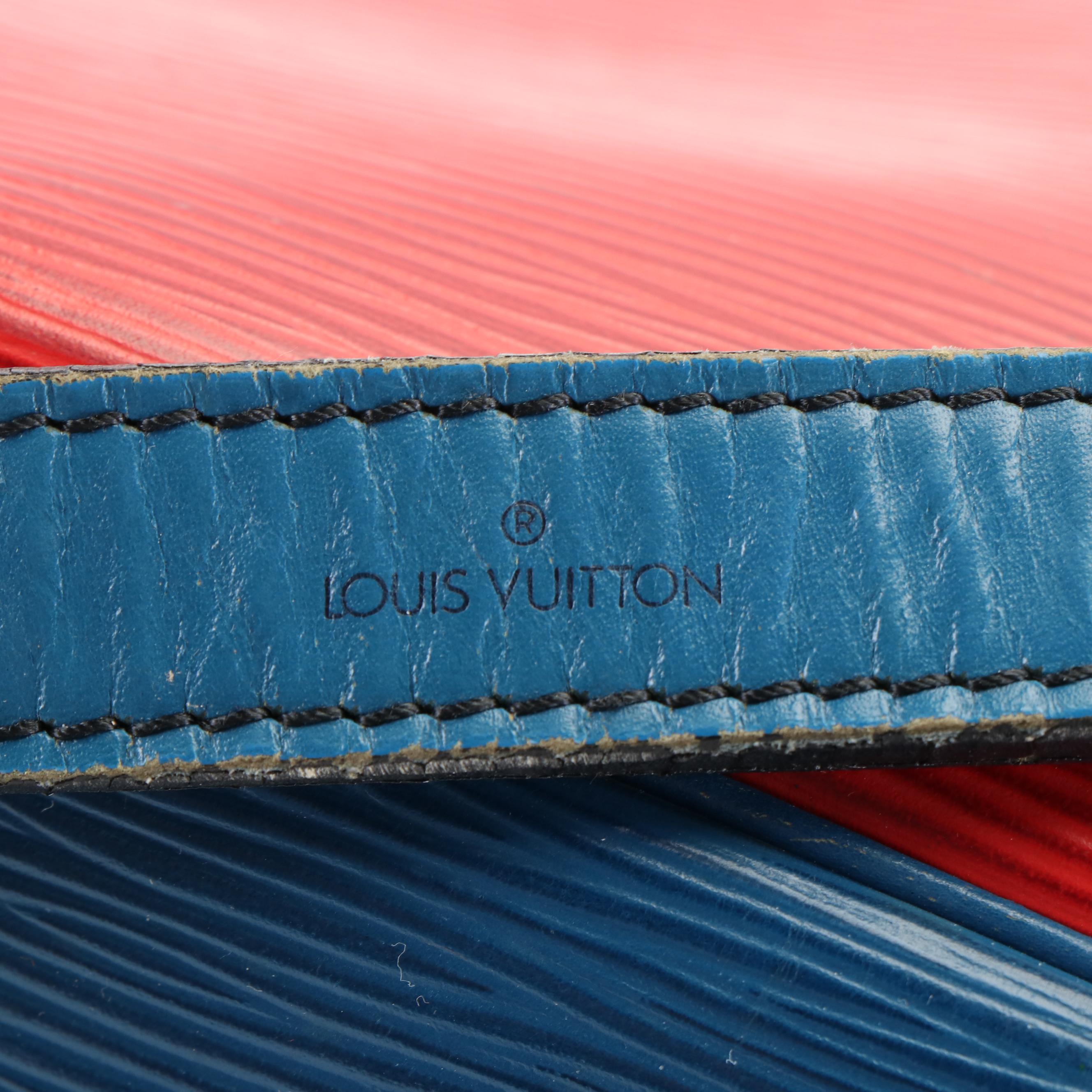 Louis Vuitton Noe Bucket Bag in Tri-color Epi Leather