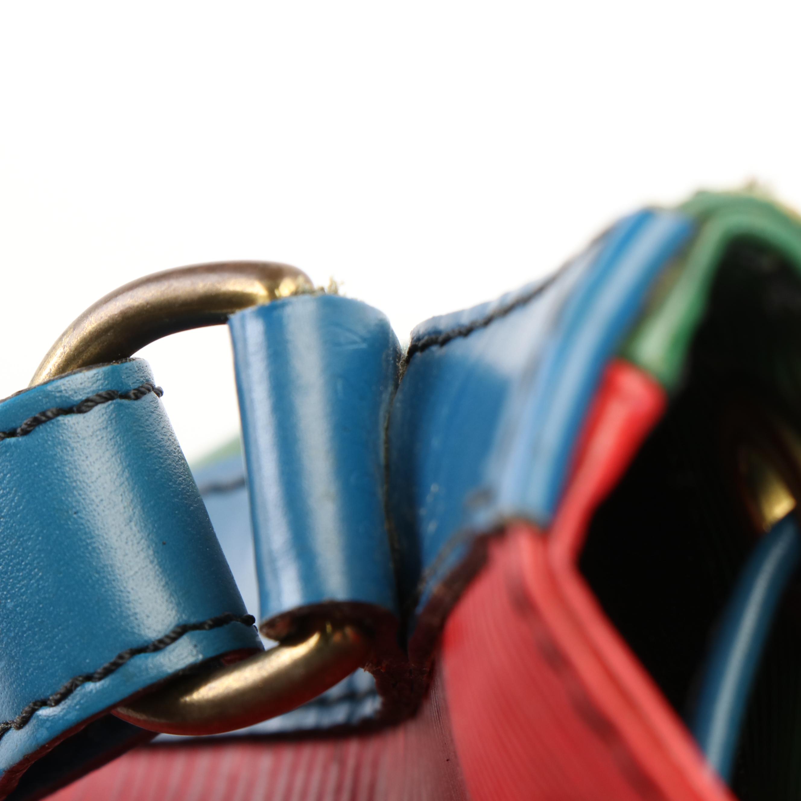 Louis Vuitton Noe Bucket Bag in Tri-color Epi Leather