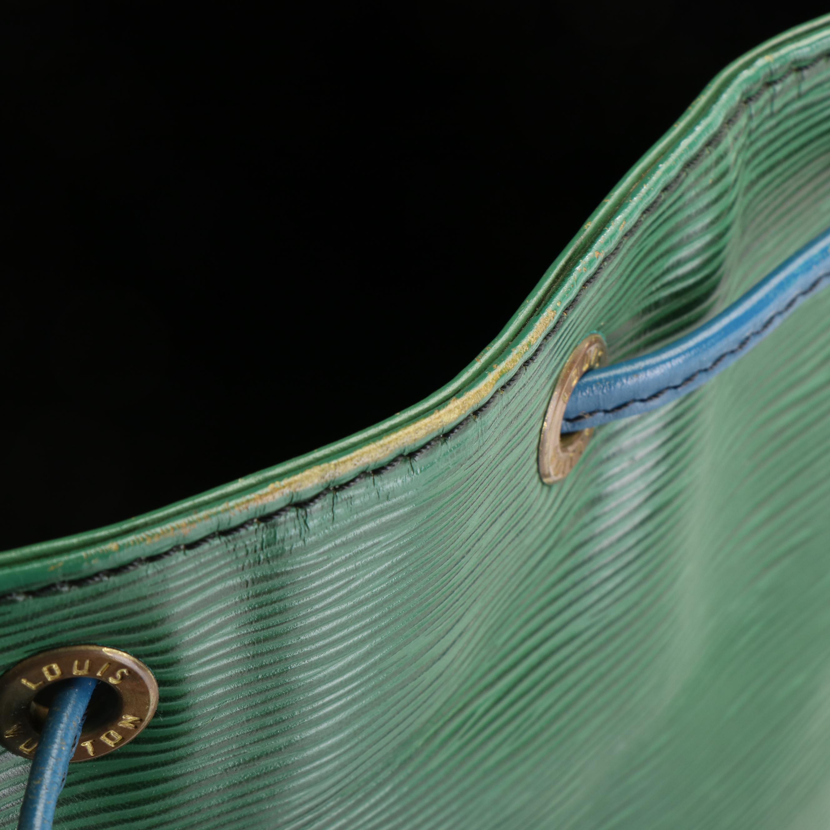 Louis Vuitton Noe Bucket Bag in Tri-color Epi Leather