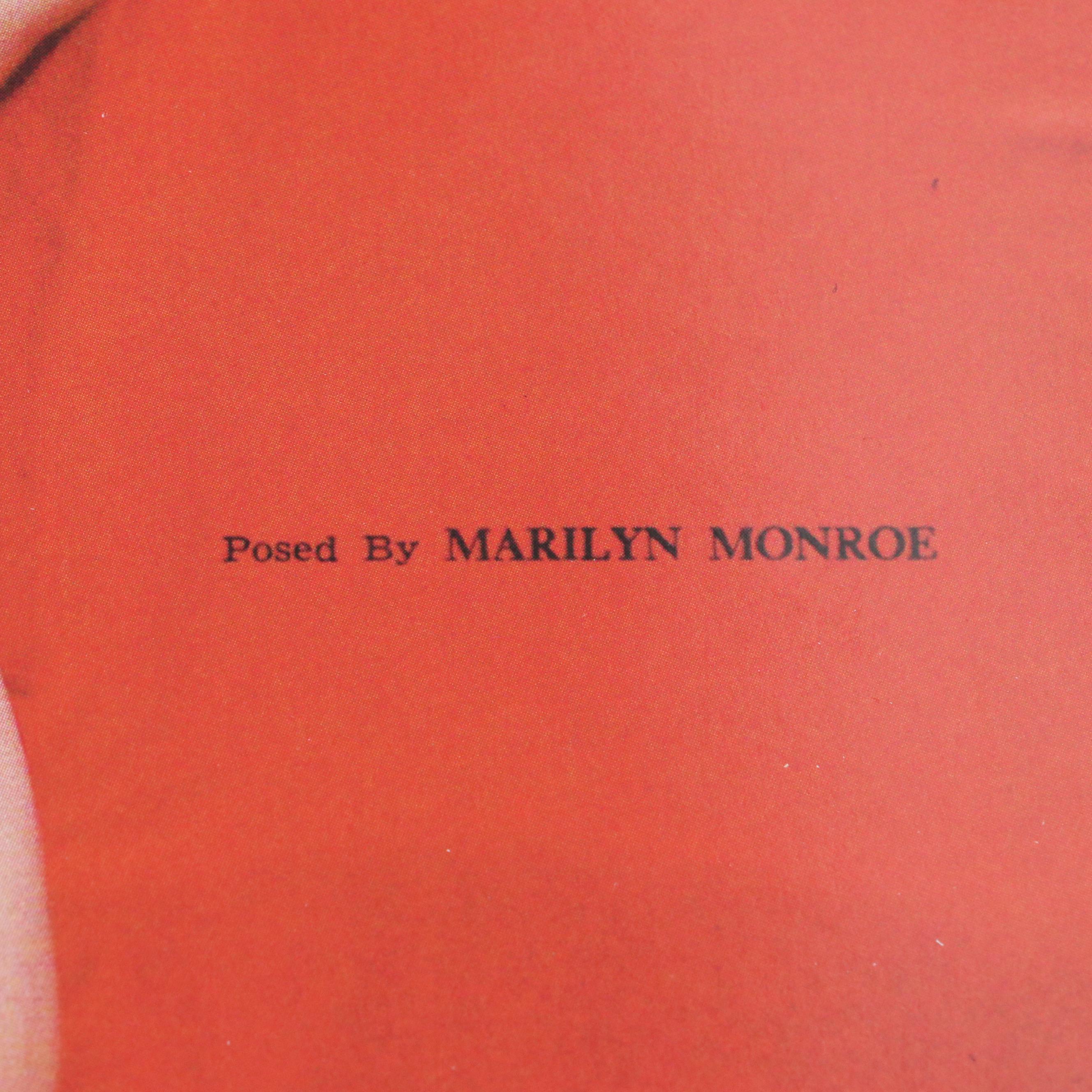 Reprint "Golden Dreams" Marilyn Monroe Calendar and Raphael Tuck Fan