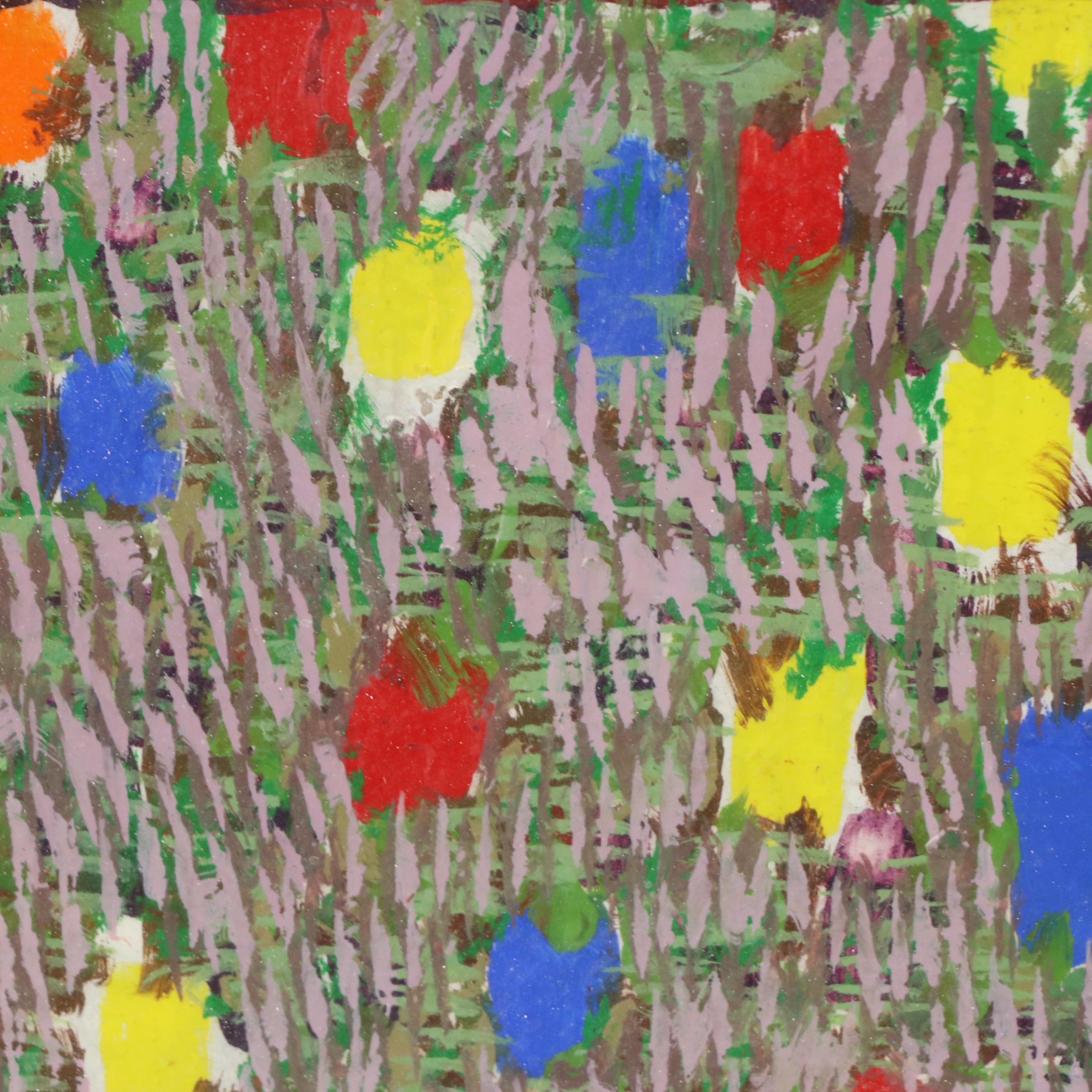 Conrad Buff Abstract Oil Painting