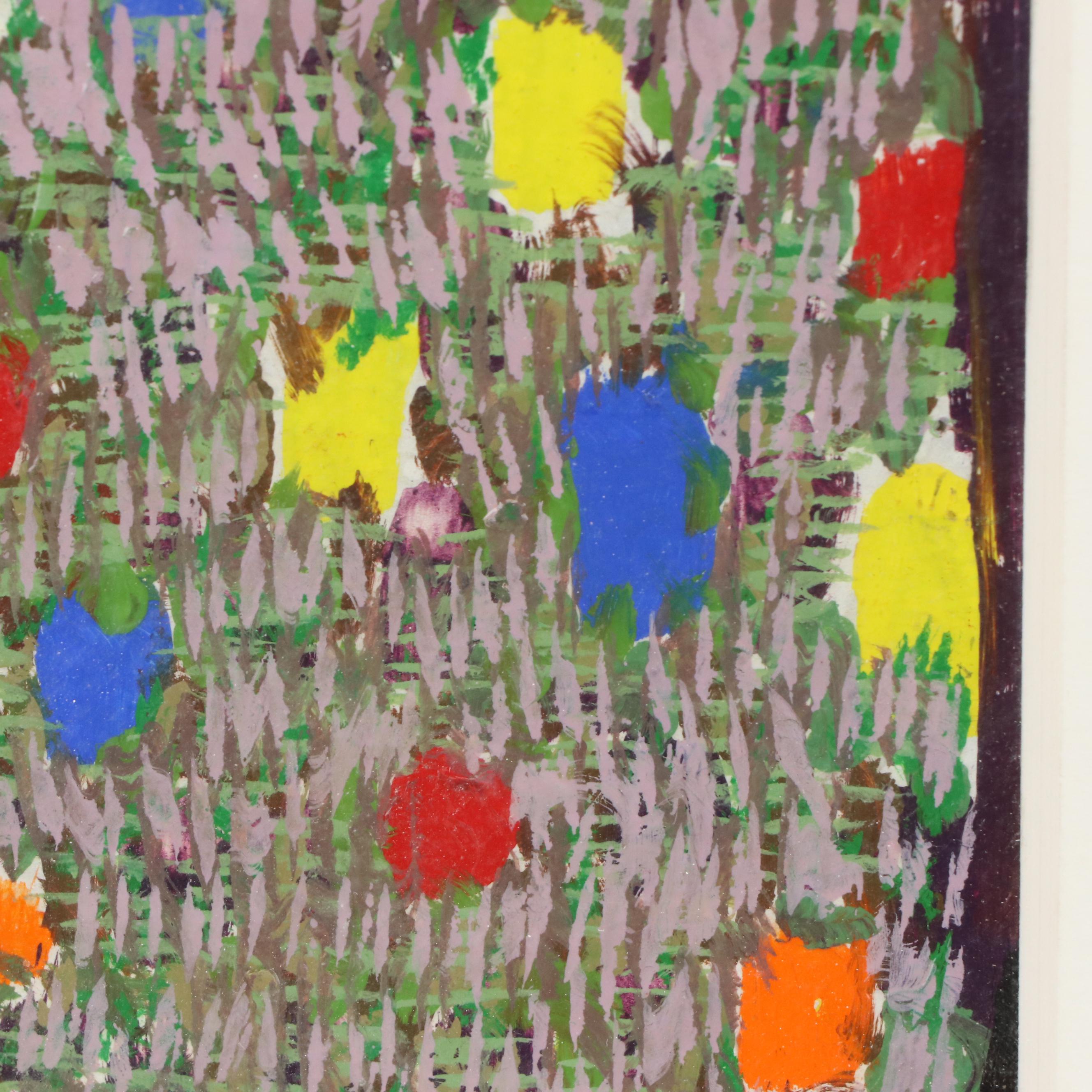 Conrad Buff Abstract Oil Painting