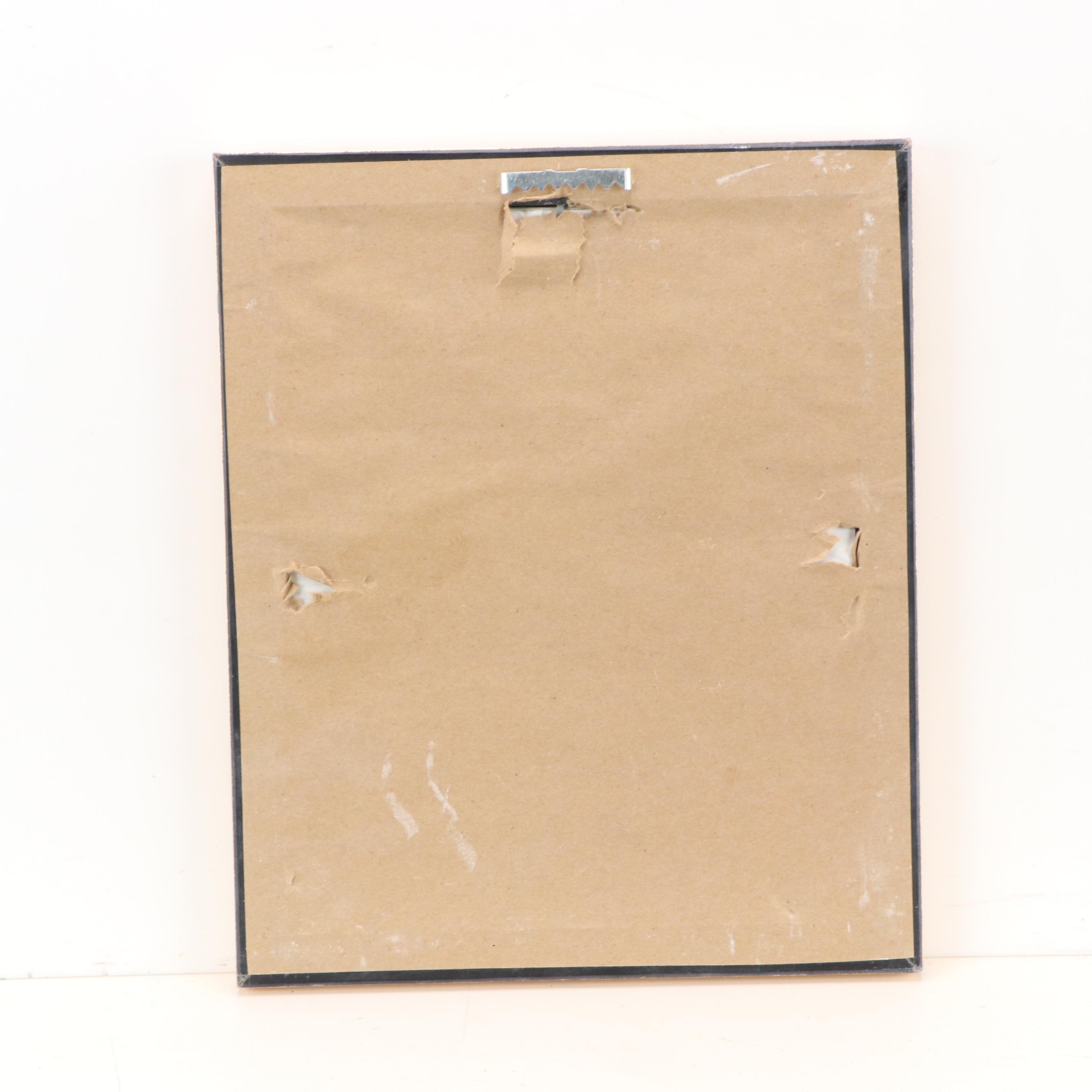 Conrad Buff Abstract Oil Painting