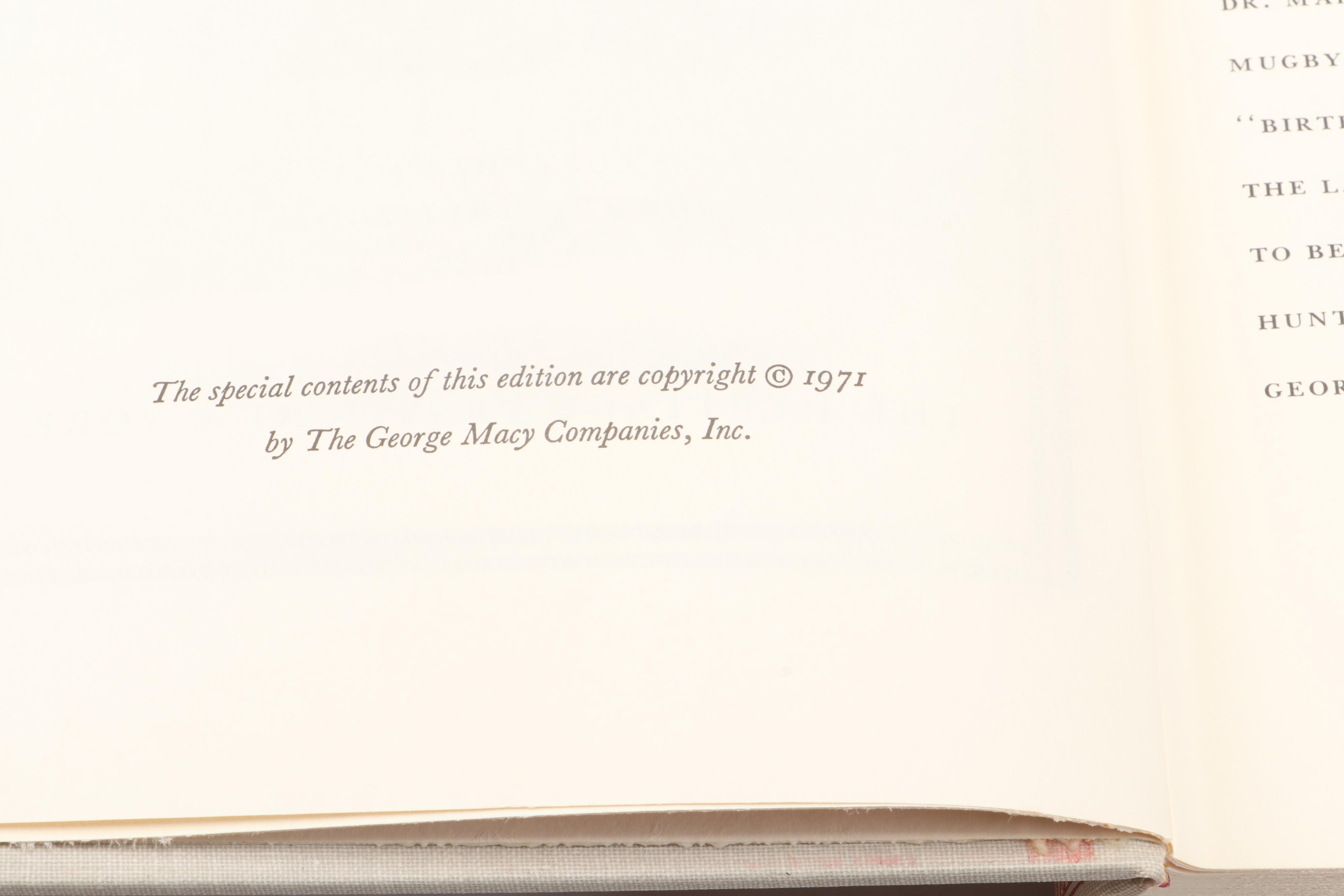 Heritage Press "Hard Times," "Five Christmas Novels" and More by Charles Dickens