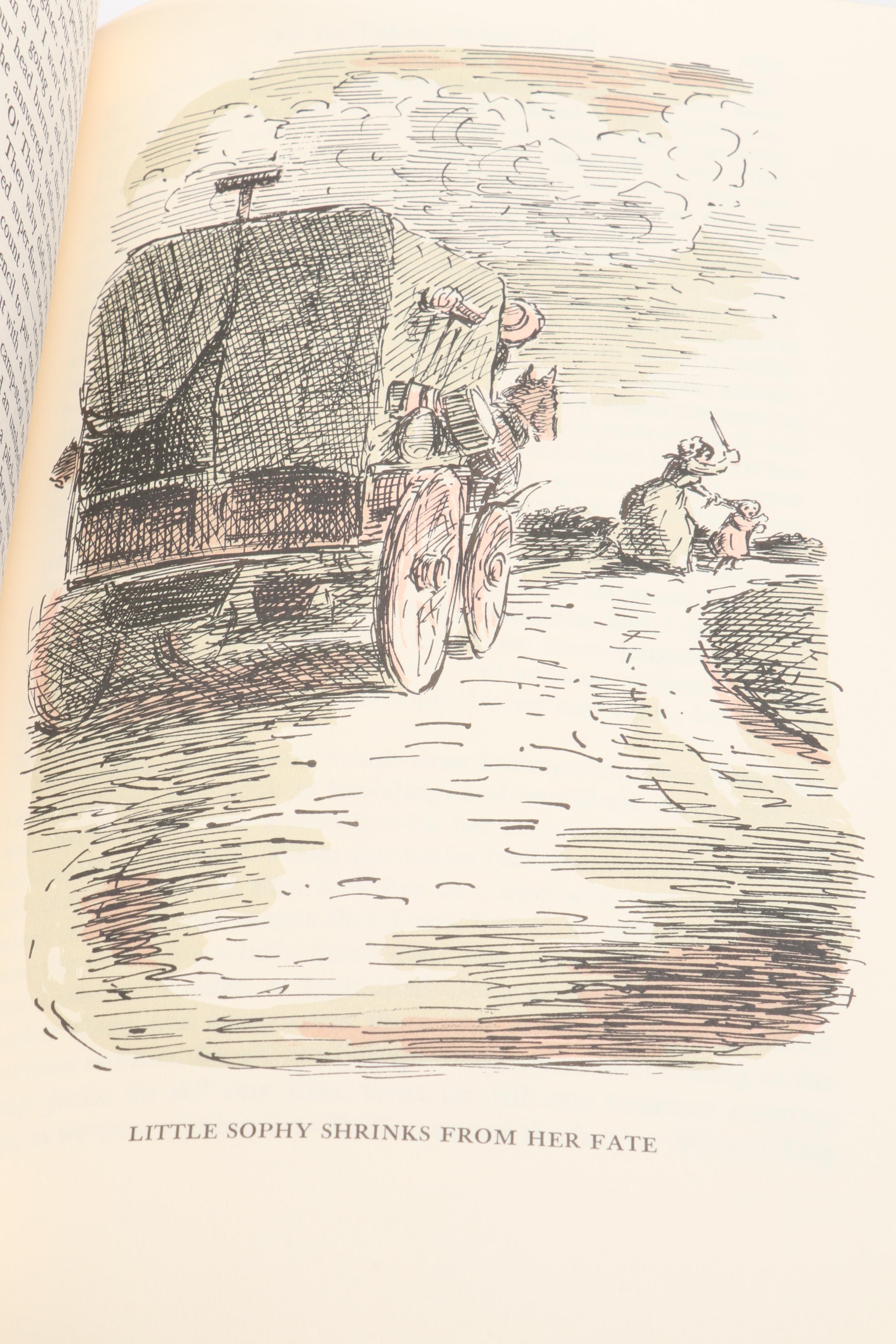 Heritage Press "Hard Times," "Five Christmas Novels" and More by Charles Dickens