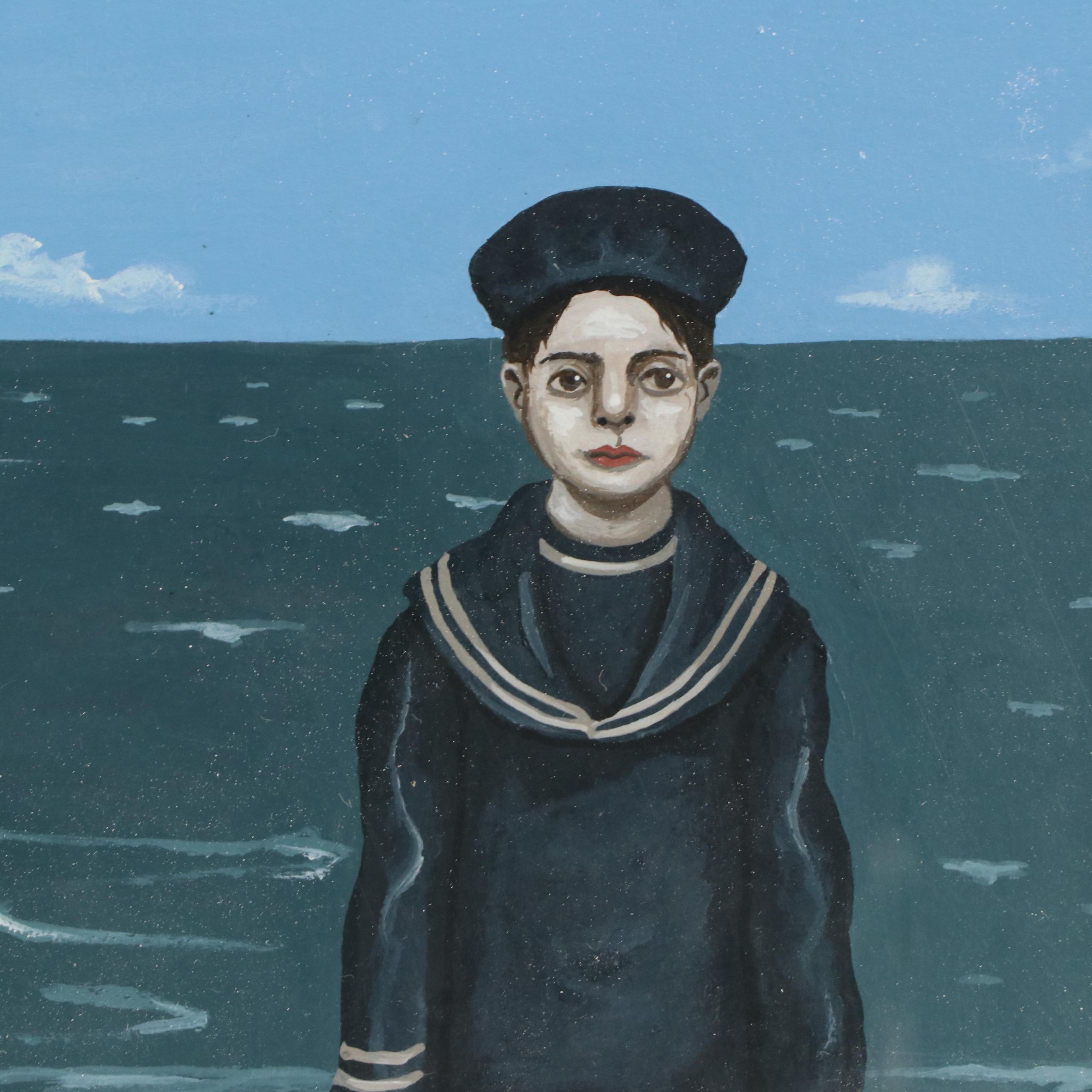 Andrea Conde Acrylic Painting "Apuetro Seguro," 2023