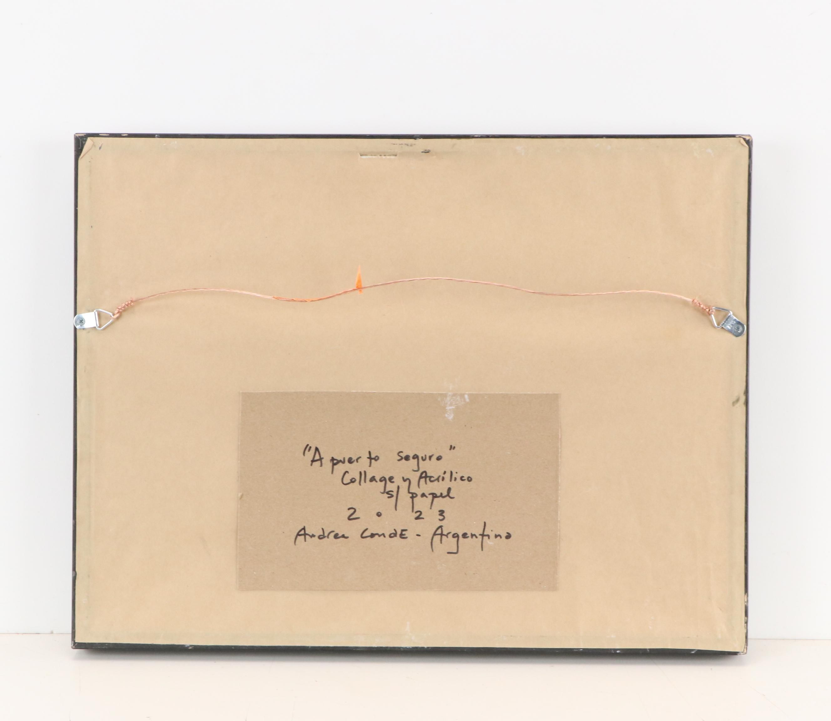 Andrea Conde Acrylic Painting "Apuetro Seguro," 2023