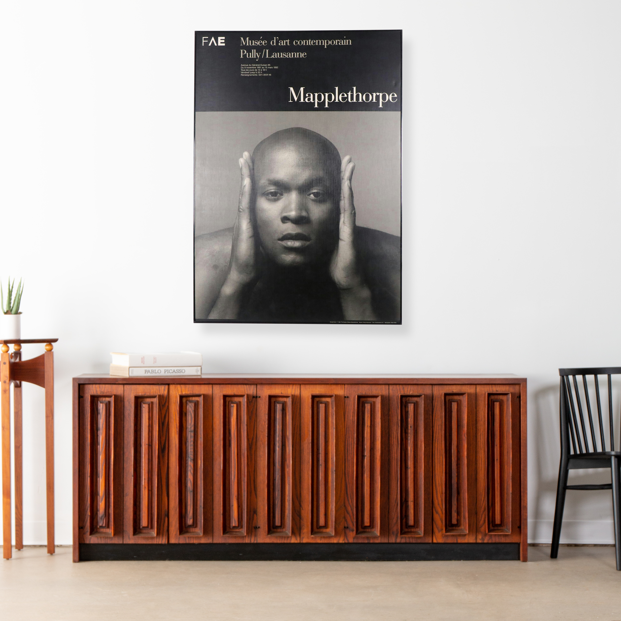 Robert Mapplethorpe Exhibition Poster for Musée d'art contemporain Pully