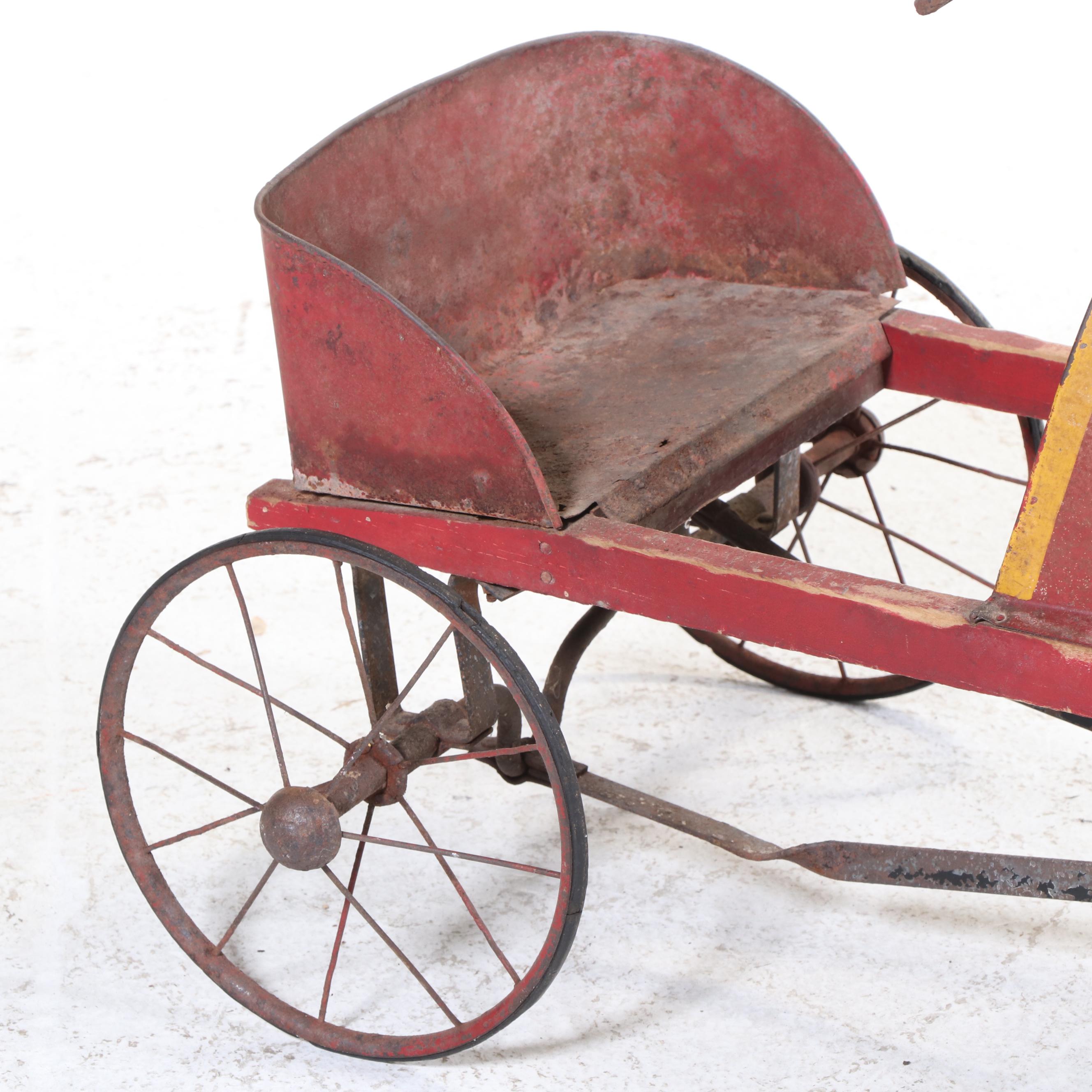 Dodge Wood and Metal Pedal Car, Early 1900's