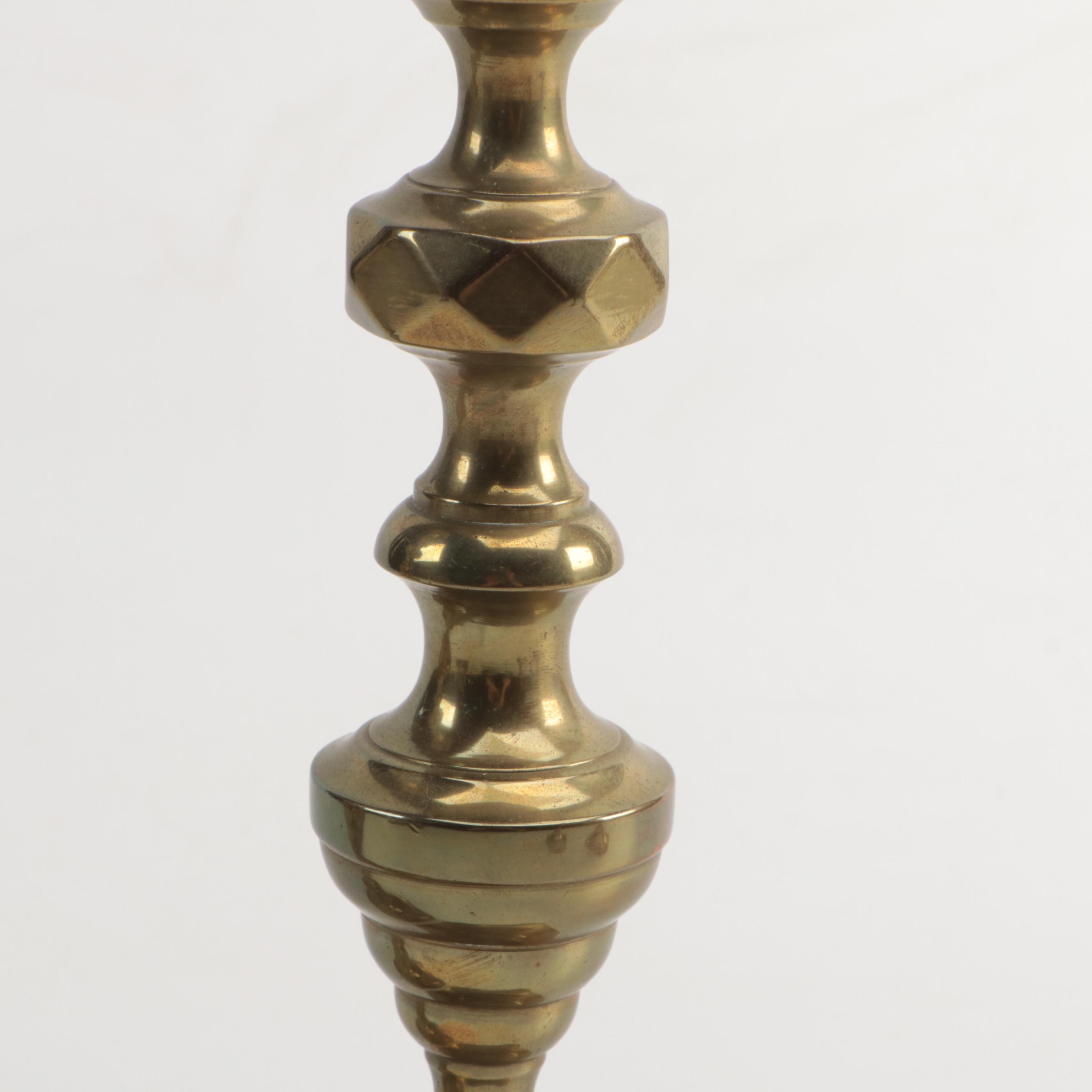Virginia Metalcrafters for Williamsburg Restoration and More Brass Candlesticks
